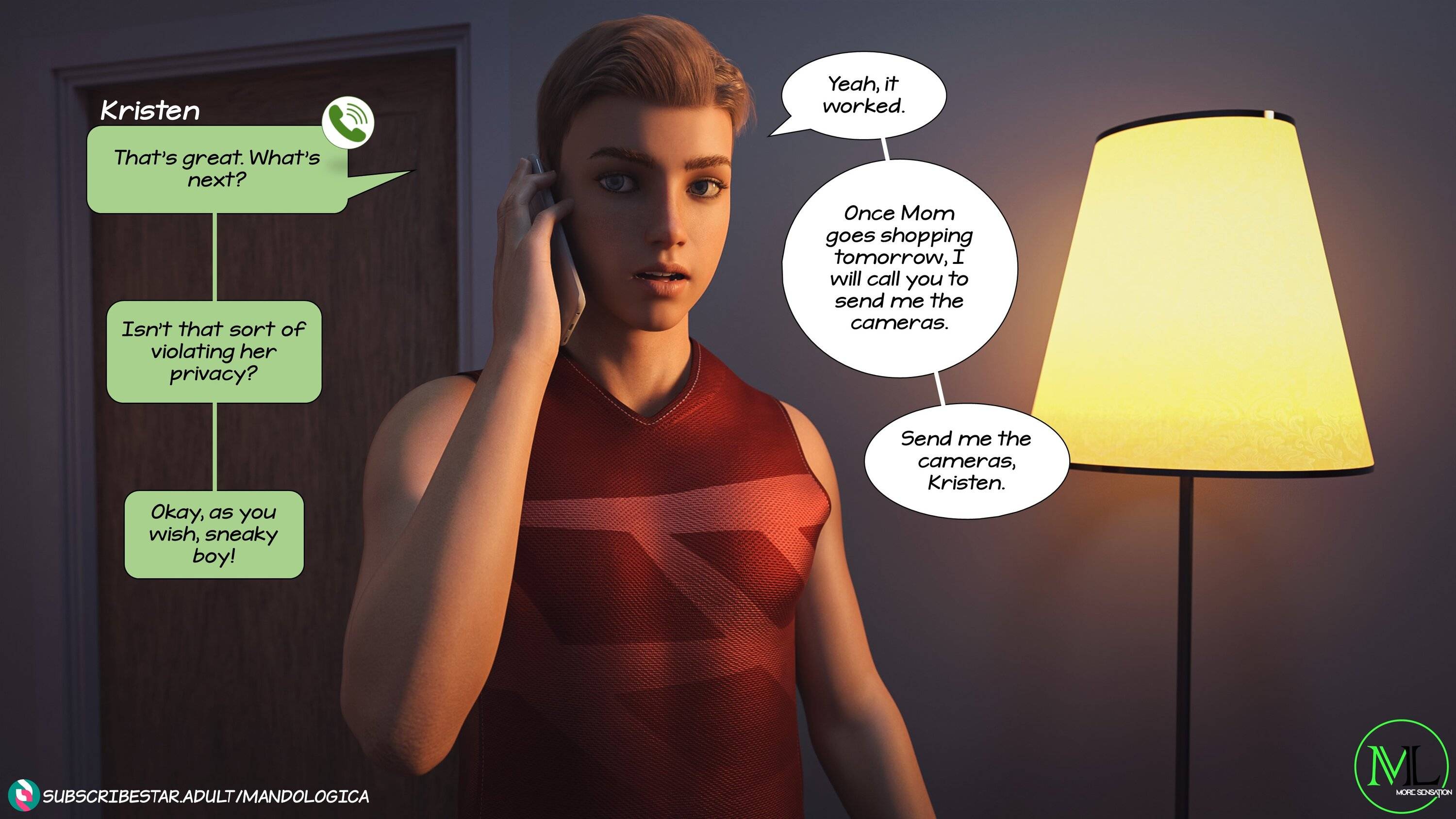 Breaking Boundaries [MandoLogica] 1 . Breaking Boundaries  - Chapter 1 [MandoLogica] – page 86