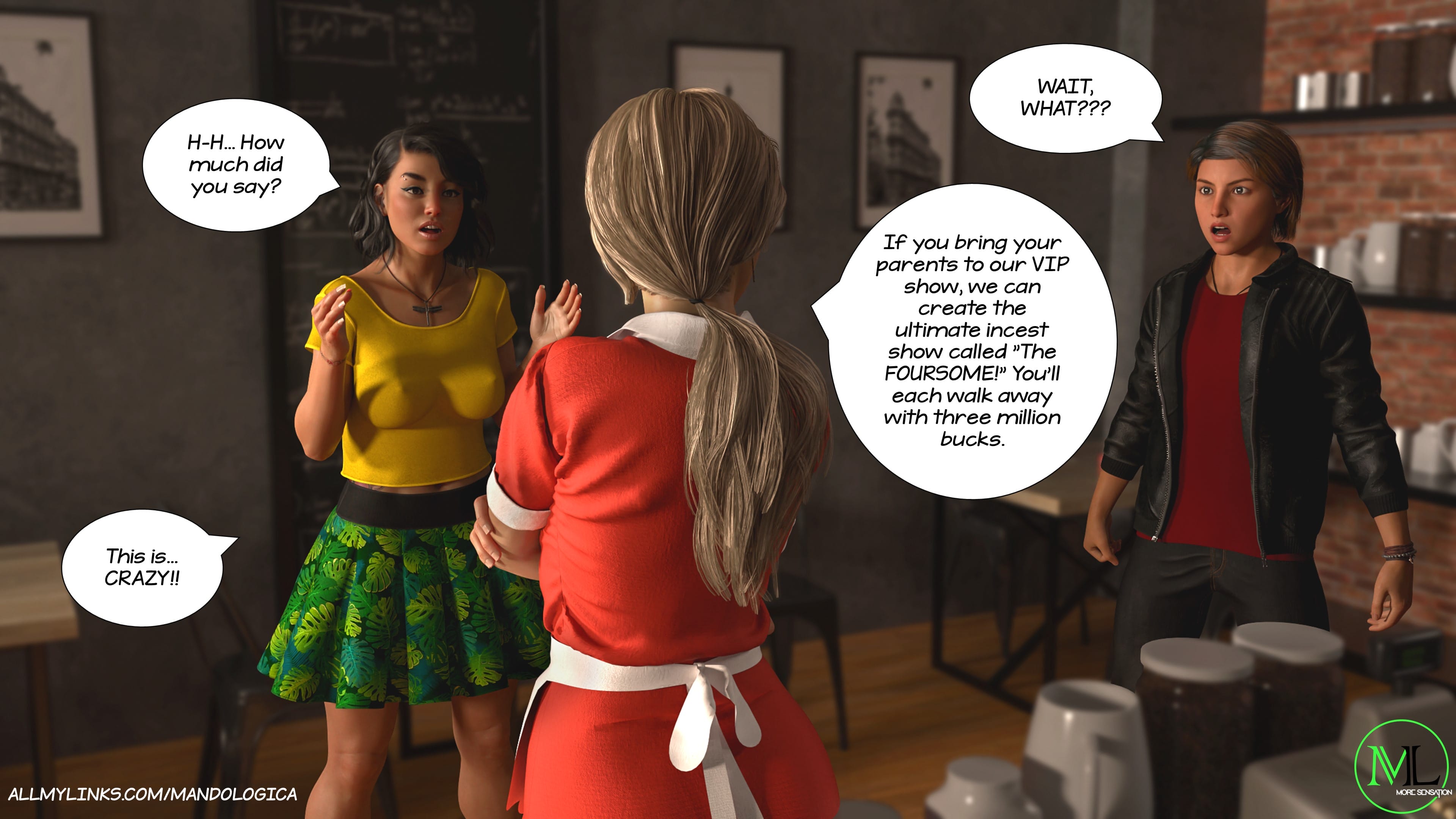 Teamwork [MandoLogica] 17 . Teamwork - Chapter 17 [MandoLogica] – page 130
