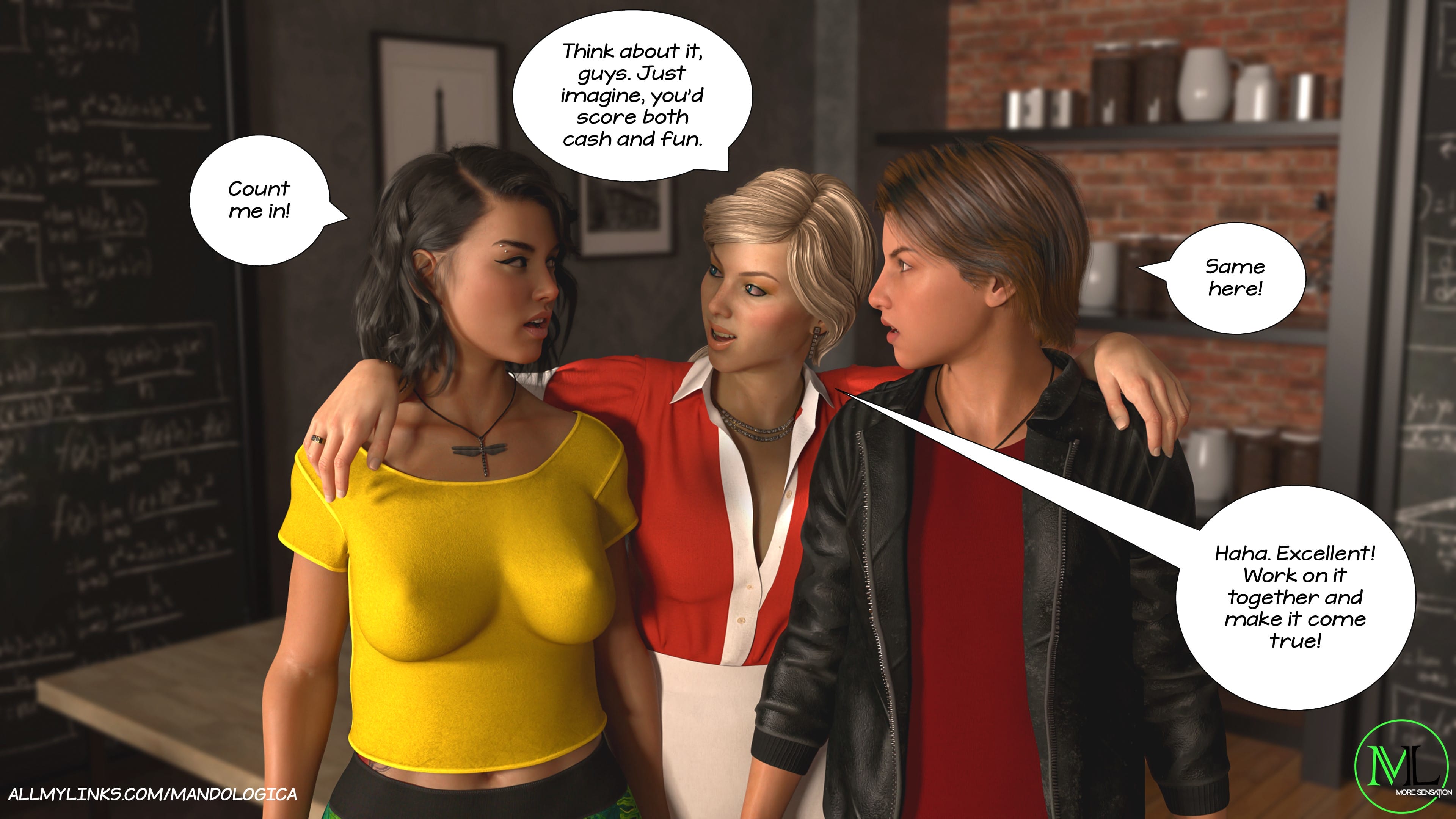 Teamwork [MandoLogica] 17 . Teamwork - Chapter 17 [MandoLogica] – page 132