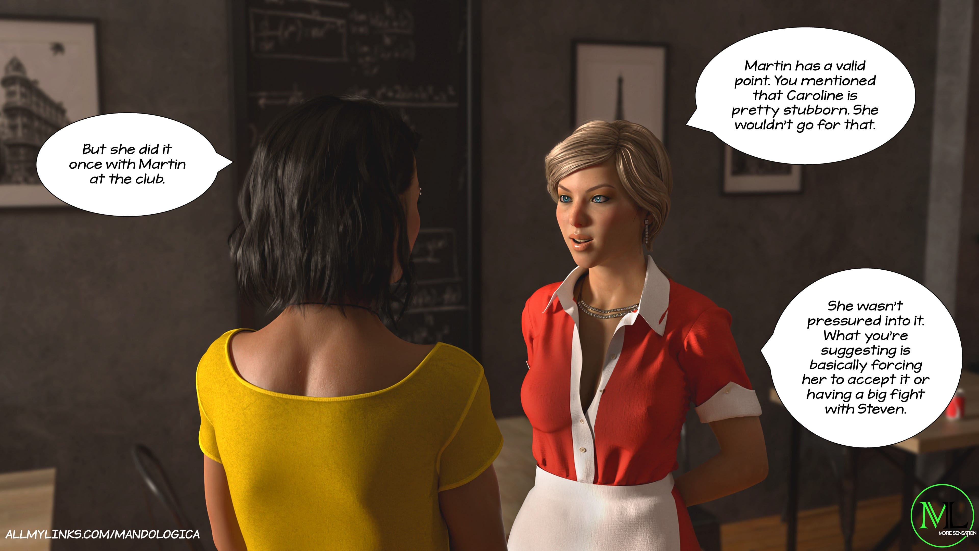 Teamwork [MandoLogica] 17 . Teamwork - Chapter 17 [MandoLogica] – page 134