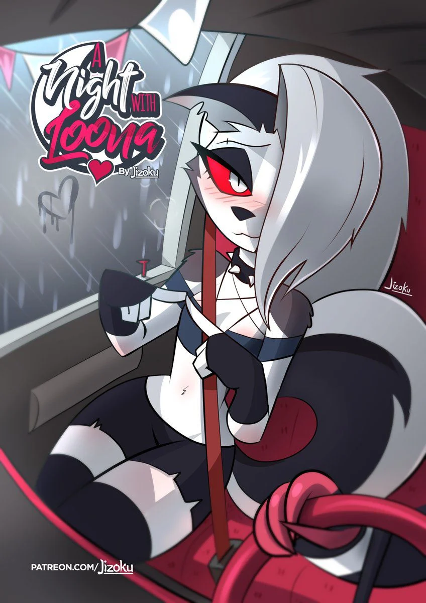 A Night With Loona (Helluva Boss) [Jizoku] 1 . A Night With Loona - Chapter 1 (Helluva Boss) [Jizoku] – page 1