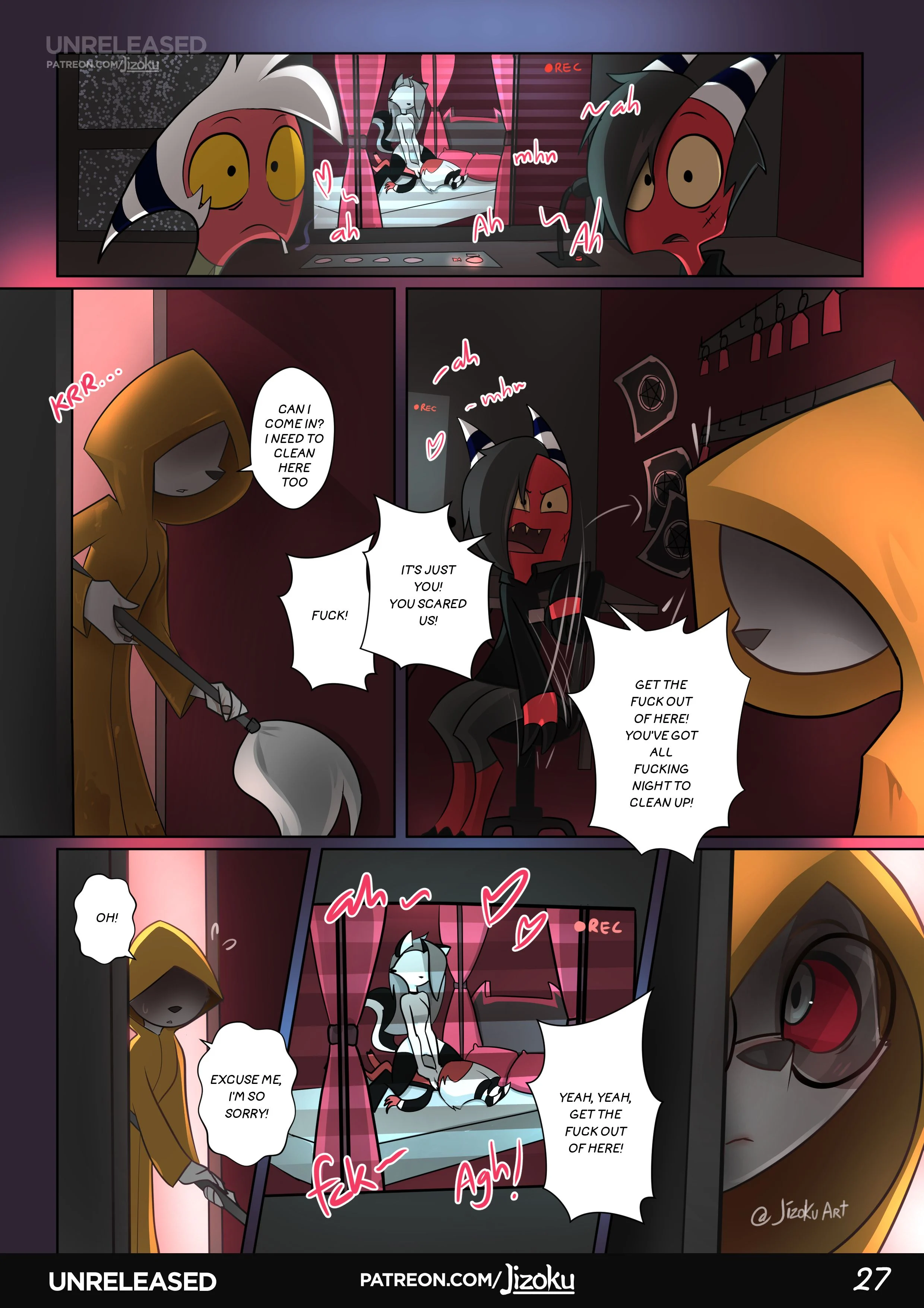 A Night With Loona (Helluva Boss) [Jizoku] 1 . A Night With Loona - Chapter 1 (Helluva Boss) [Jizoku] – page 28