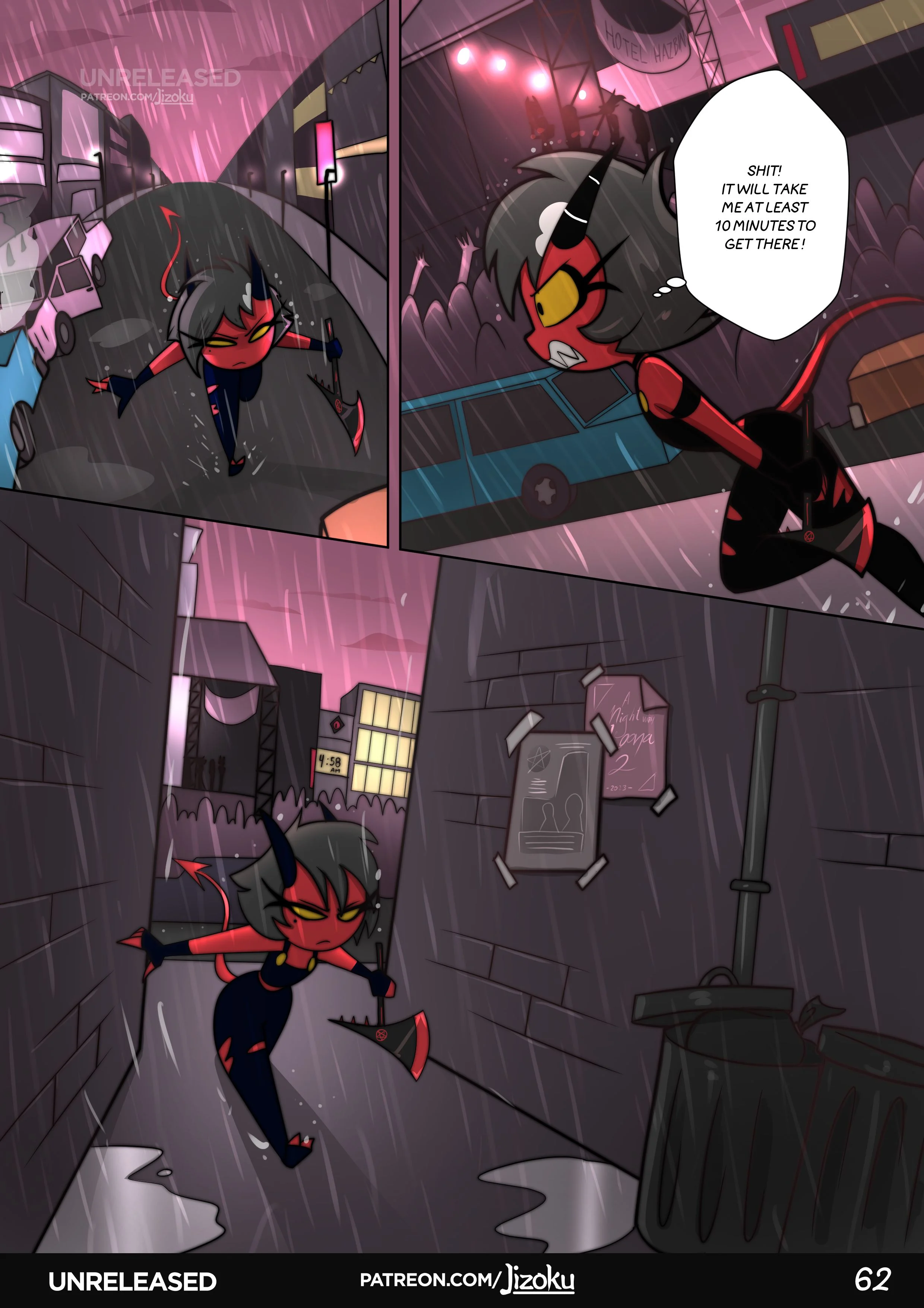A Night With Loona (Helluva Boss) [Jizoku] 1 . A Night With Loona - Chapter 1 (Helluva Boss) [Jizoku] – page 63