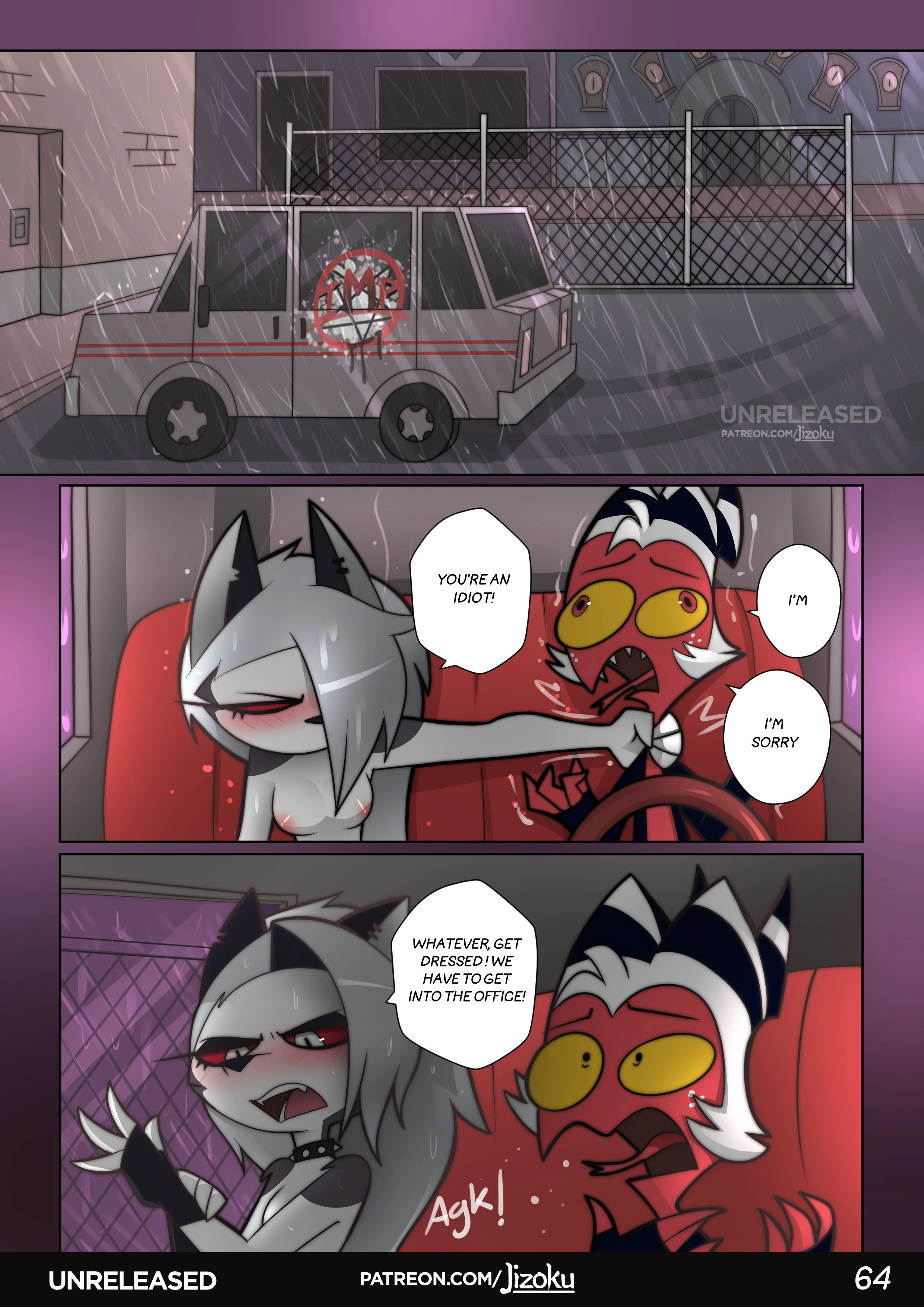 A Night With Loona (Helluva Boss) [Jizoku] 1 . A Night With Loona - Chapter 1 (Helluva Boss) [Jizoku] – page 65