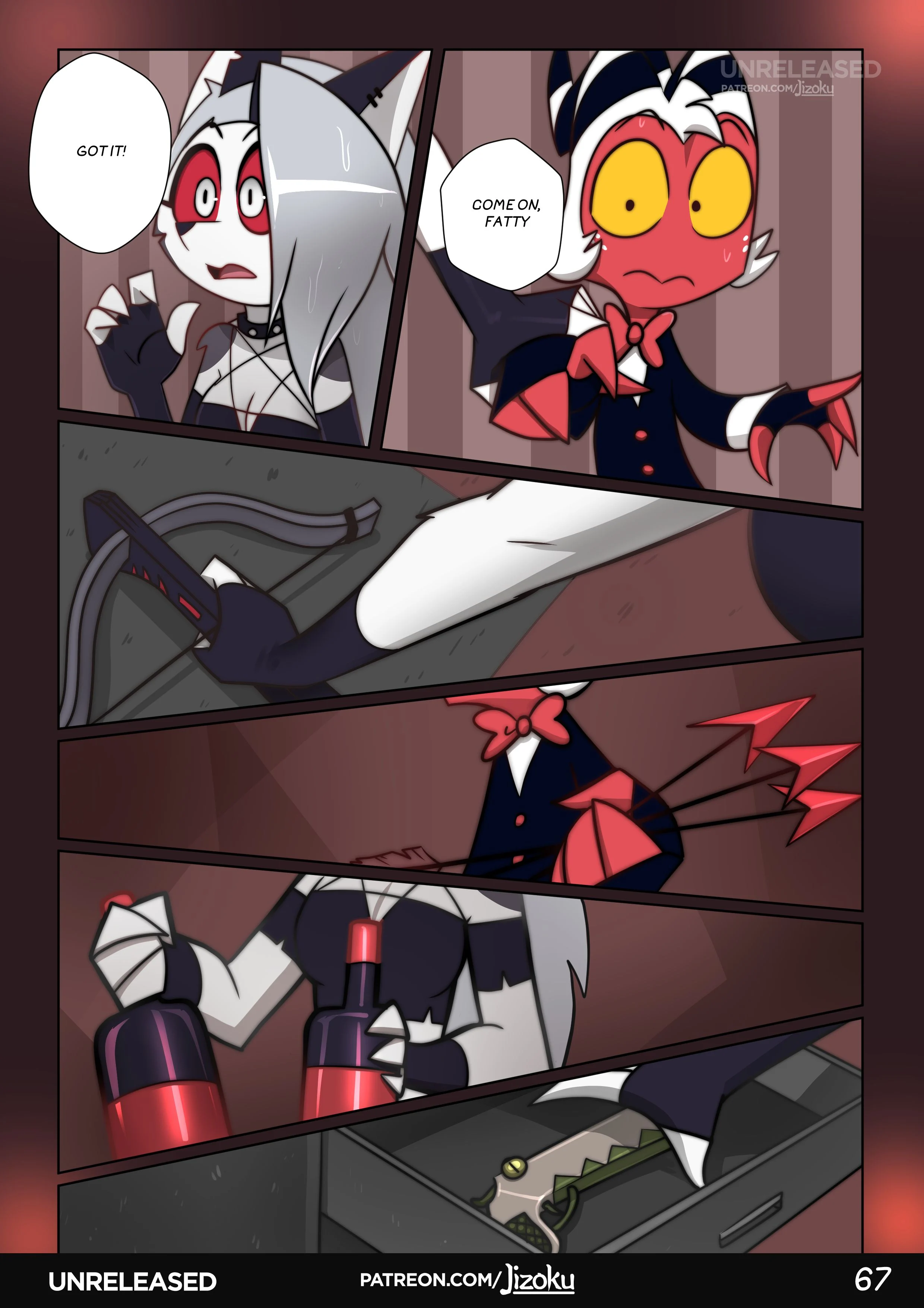 A Night With Loona (Helluva Boss) [Jizoku] 1 . A Night With Loona - Chapter 1 (Helluva Boss) [Jizoku] – page 68