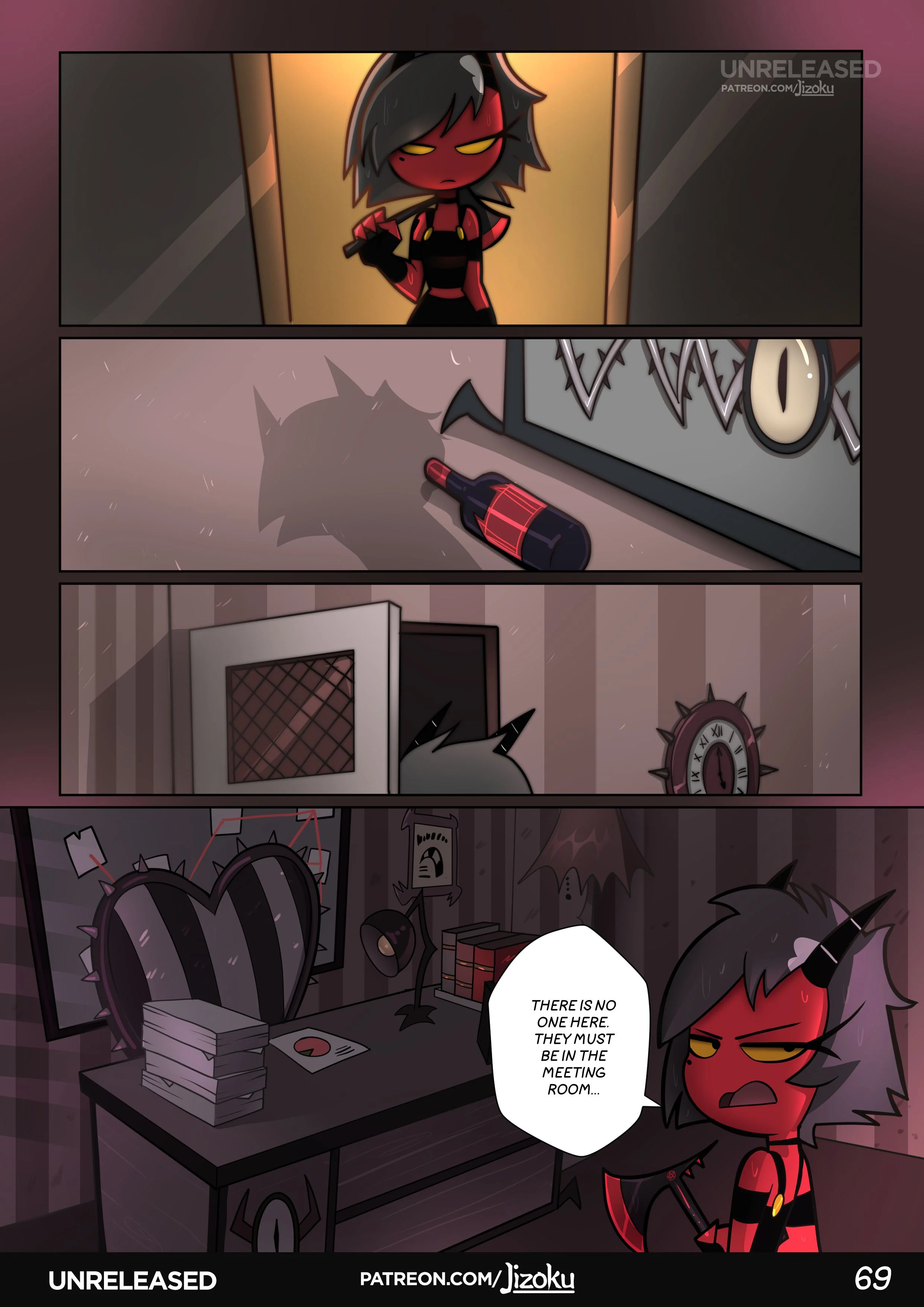 A Night With Loona (Helluva Boss) [Jizoku] 1 . A Night With Loona - Chapter 1 (Helluva Boss) [Jizoku] – page 70