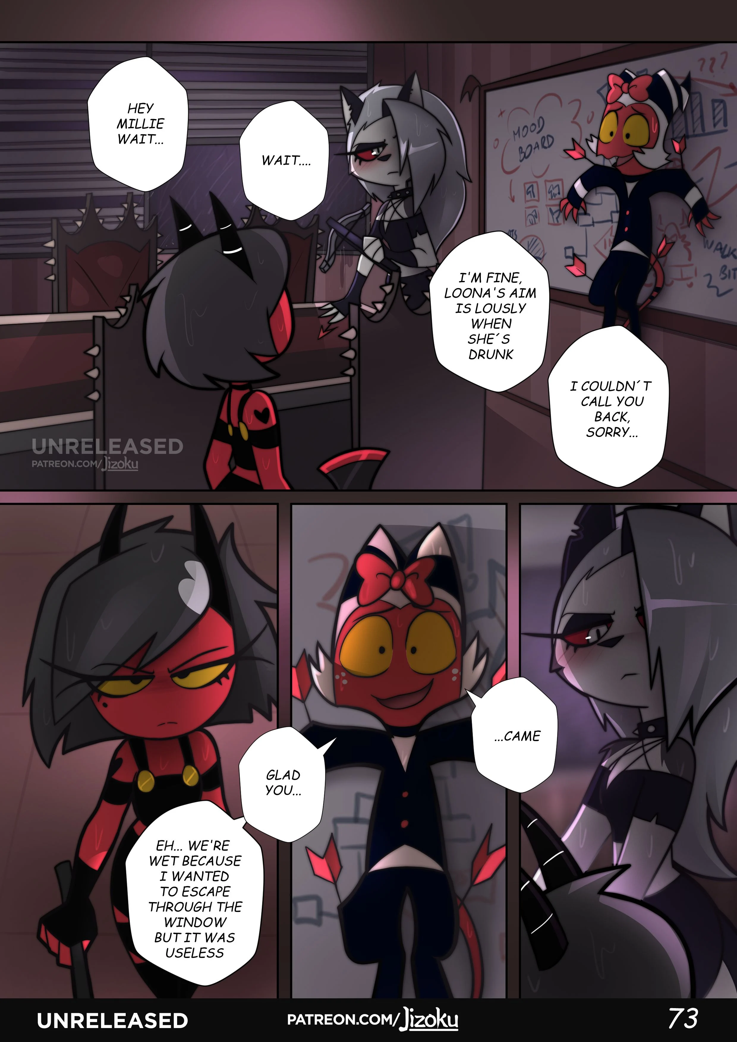 A Night With Loona (Helluva Boss) [Jizoku] 1 . A Night With Loona - Chapter 1 (Helluva Boss) [Jizoku] – page 74