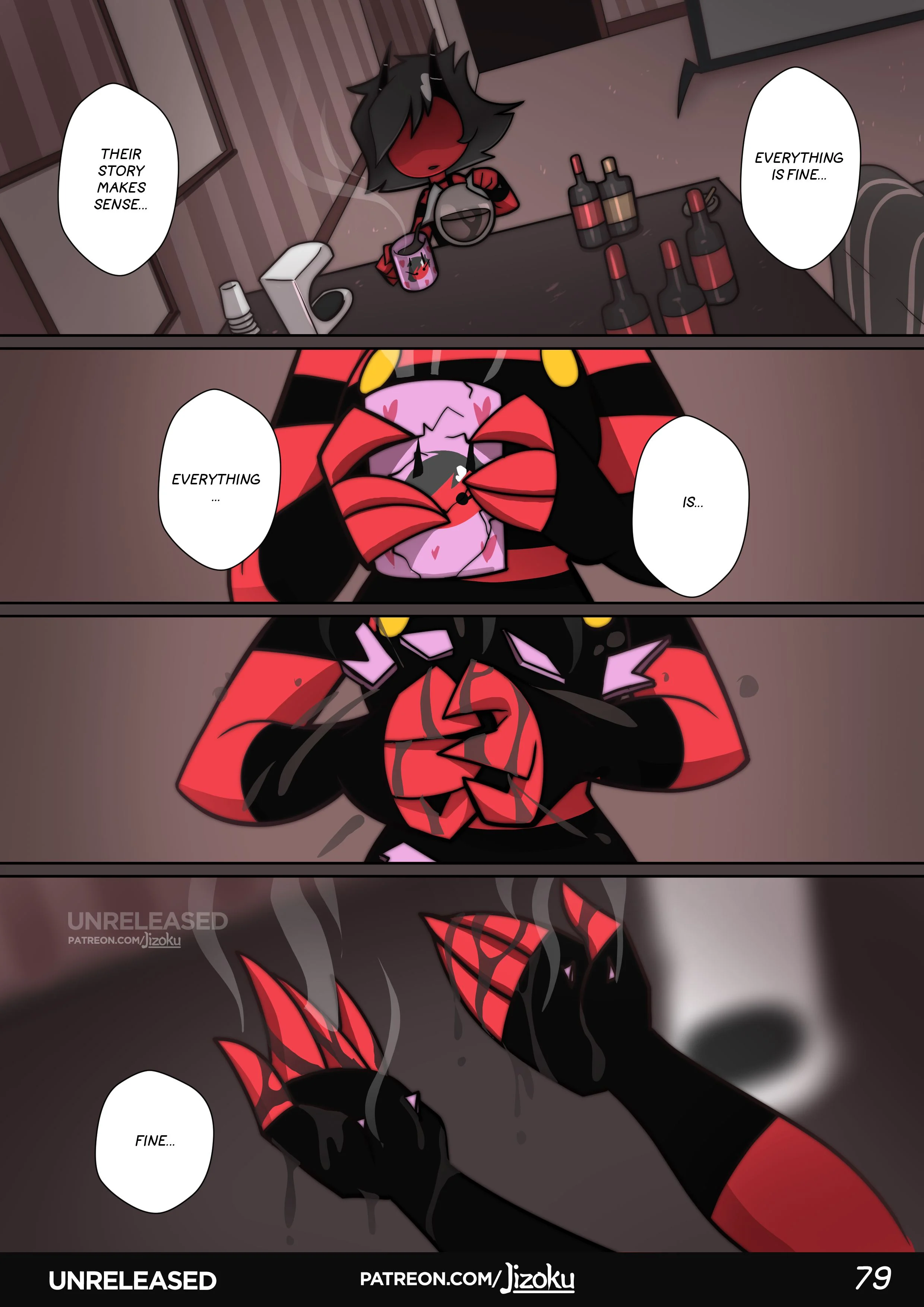 A Night With Loona (Helluva Boss) [Jizoku] 1 . A Night With Loona - Chapter 1 (Helluva Boss) [Jizoku] – page 80