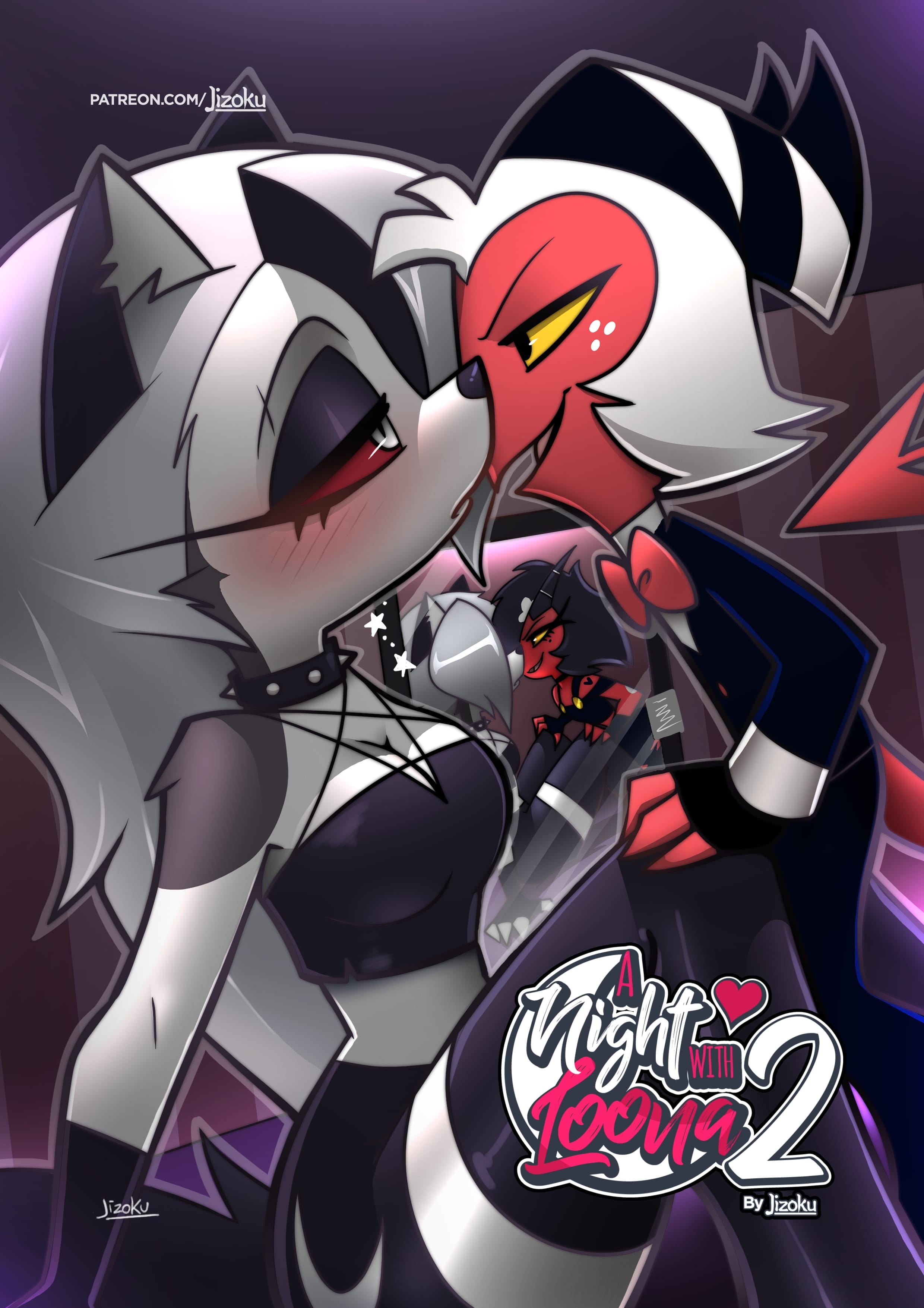 A Night With Loona (Helluva Boss) [Jizoku] 2 . A Night With Loona - Chapter 2 (Helluva Boss) [Jizoku] – page 1