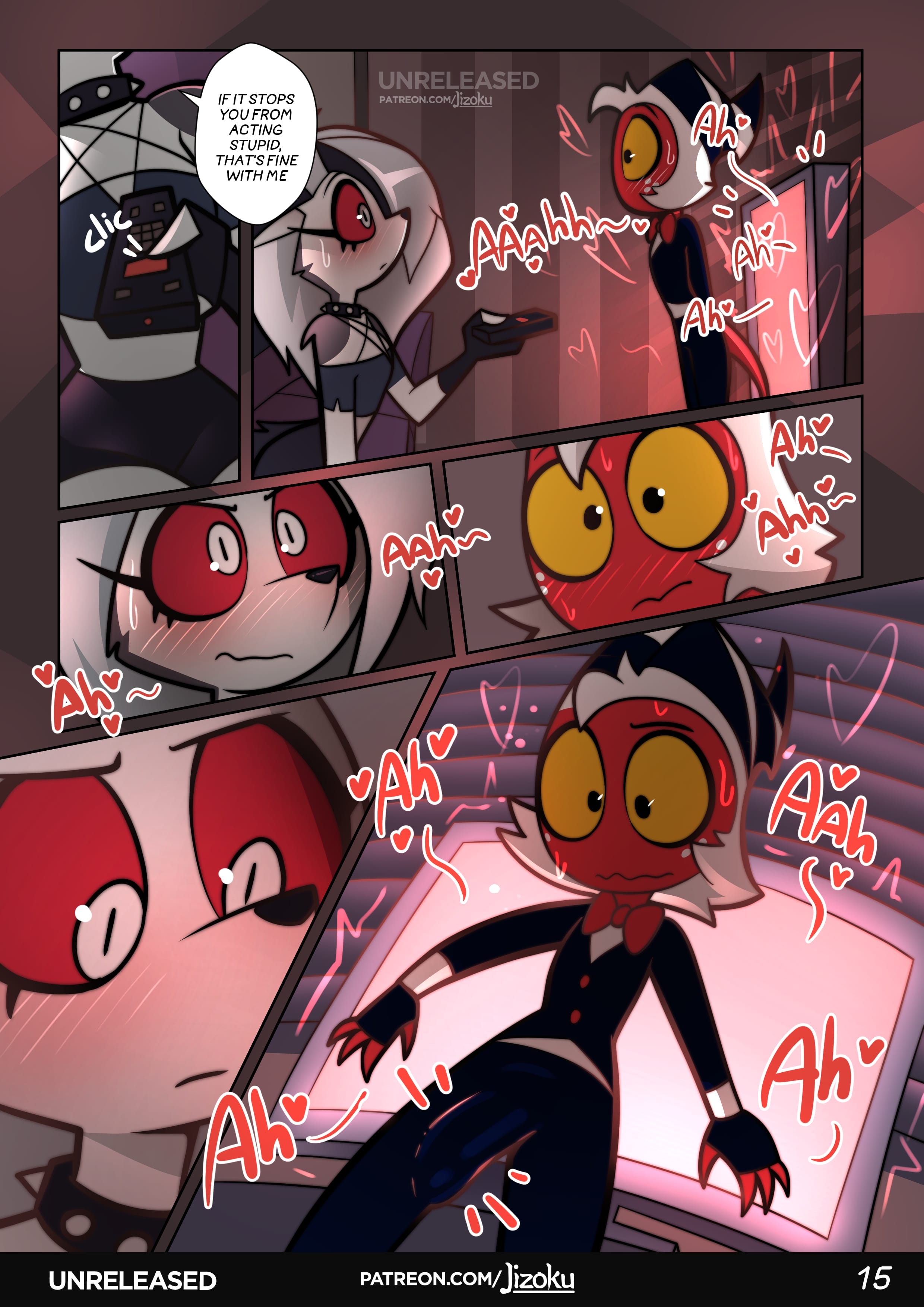 A Night With Loona (Helluva Boss) [Jizoku] 2 . A Night With Loona - Chapter 2 (Helluva Boss) [Jizoku] – page 16