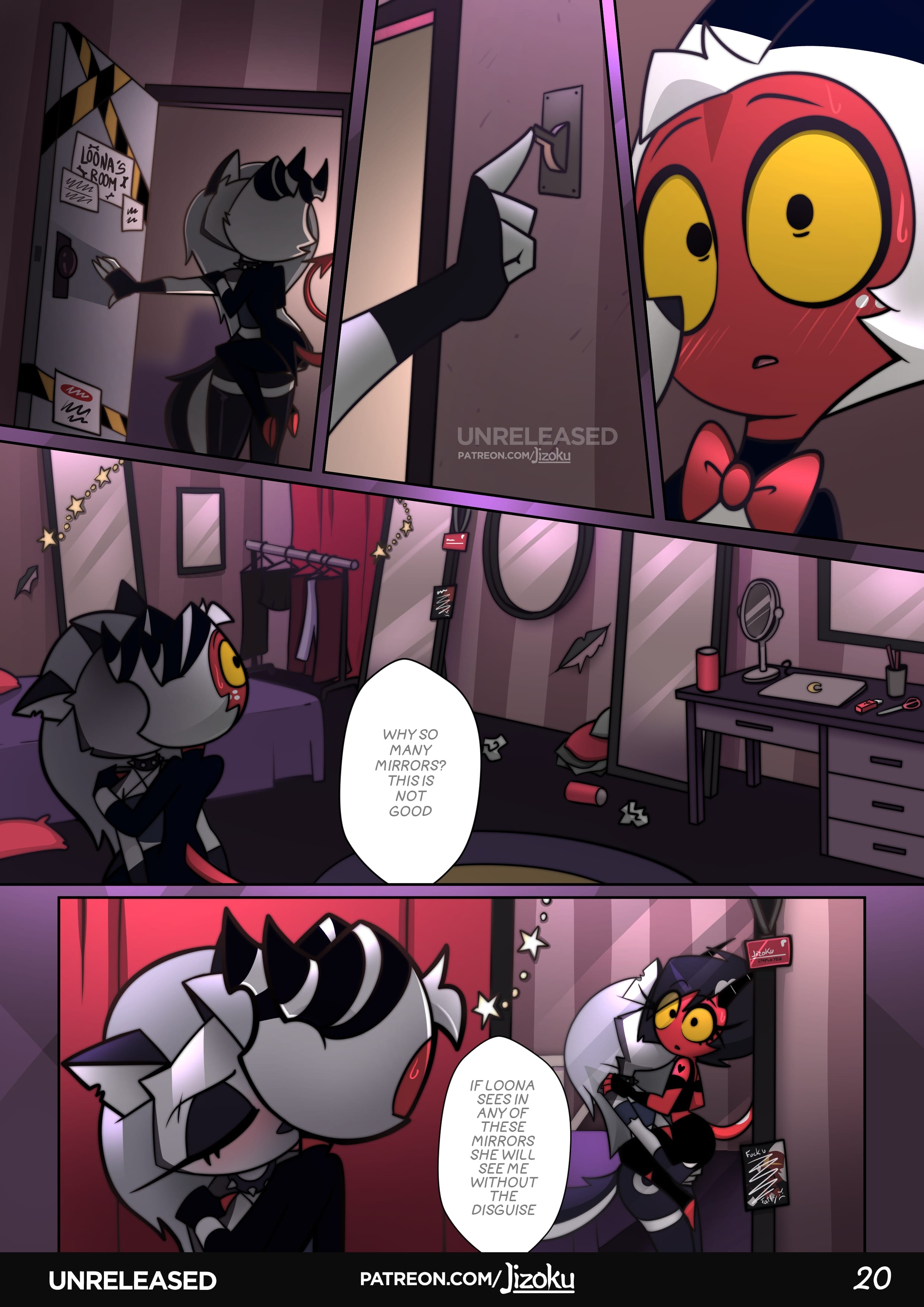 A Night With Loona (Helluva Boss) [Jizoku] 2 . A Night With Loona - Chapter 2 (Helluva Boss) [Jizoku] – page 21