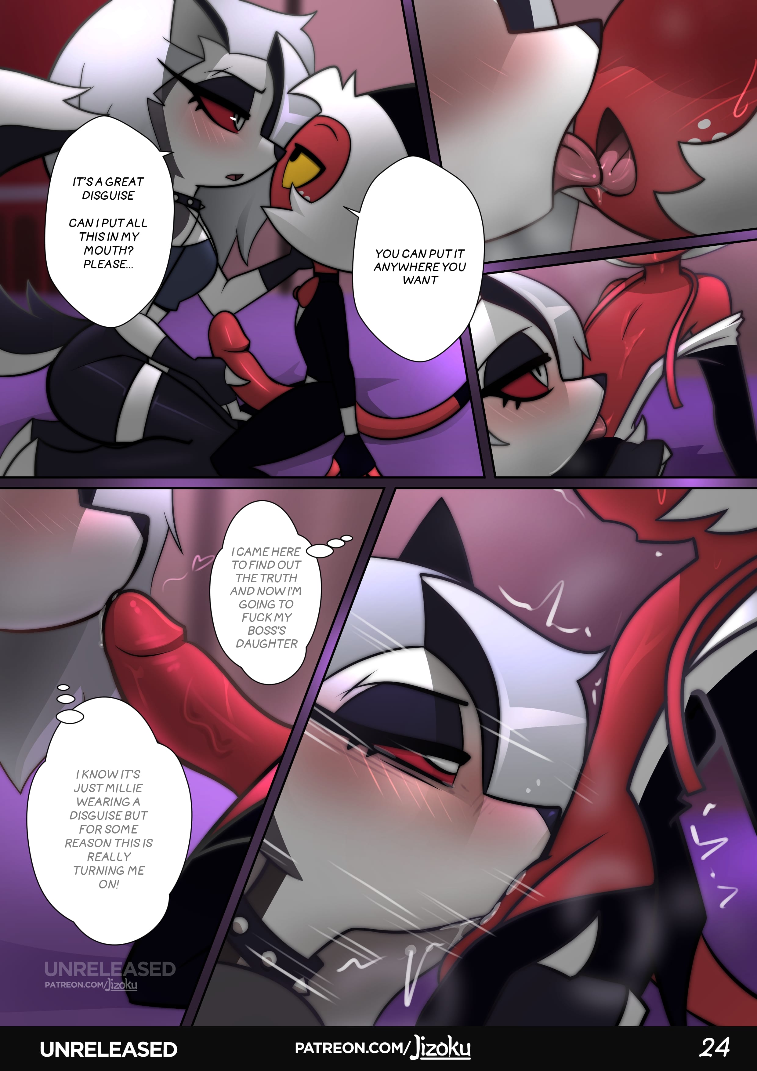 A Night With Loona (Helluva Boss) [Jizoku] 2 . A Night With Loona - Chapter 2 (Helluva Boss) [Jizoku] – page 25