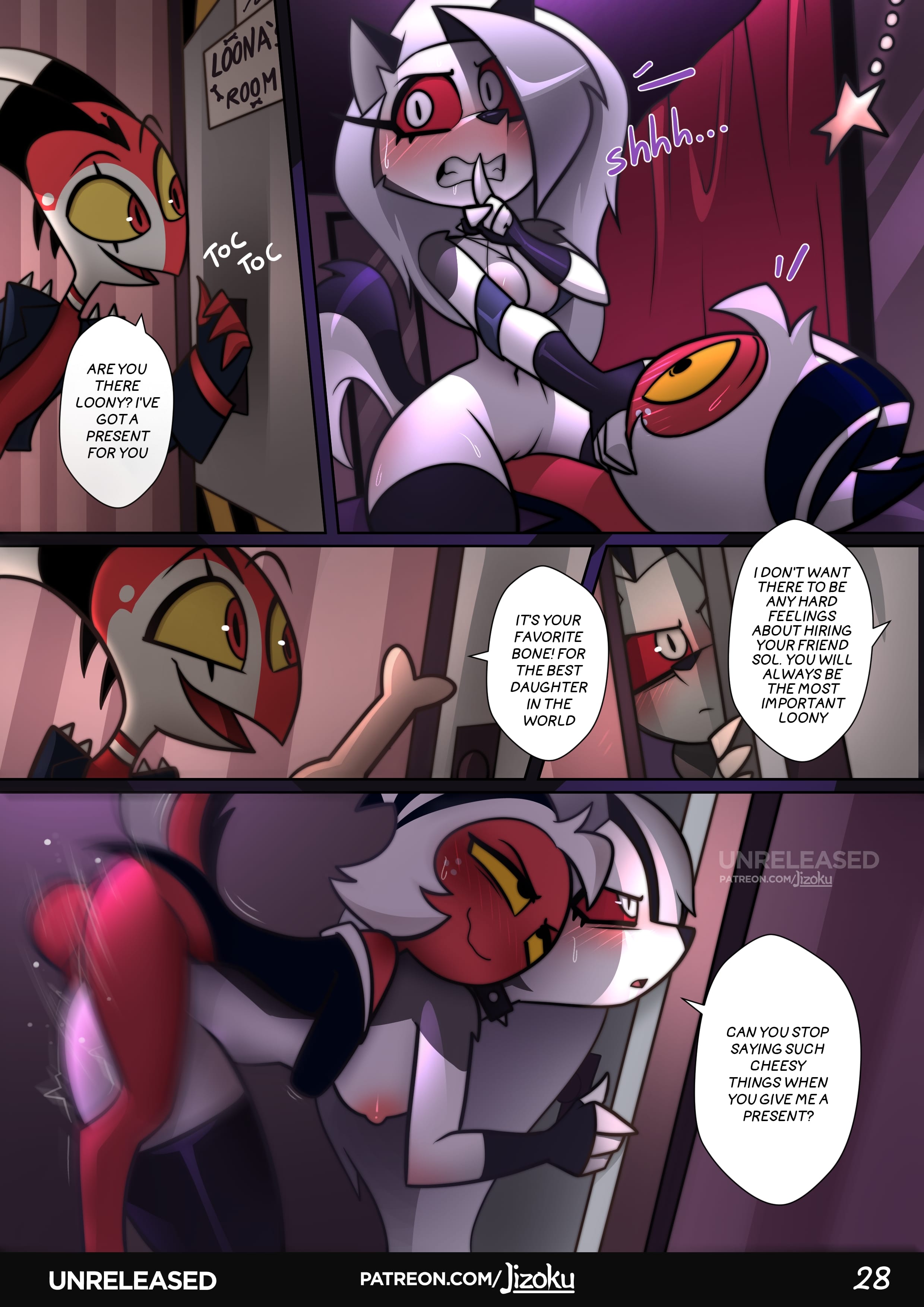 A Night With Loona (Helluva Boss) [Jizoku] 2 . A Night With Loona - Chapter 2 (Helluva Boss) [Jizoku] – page 29