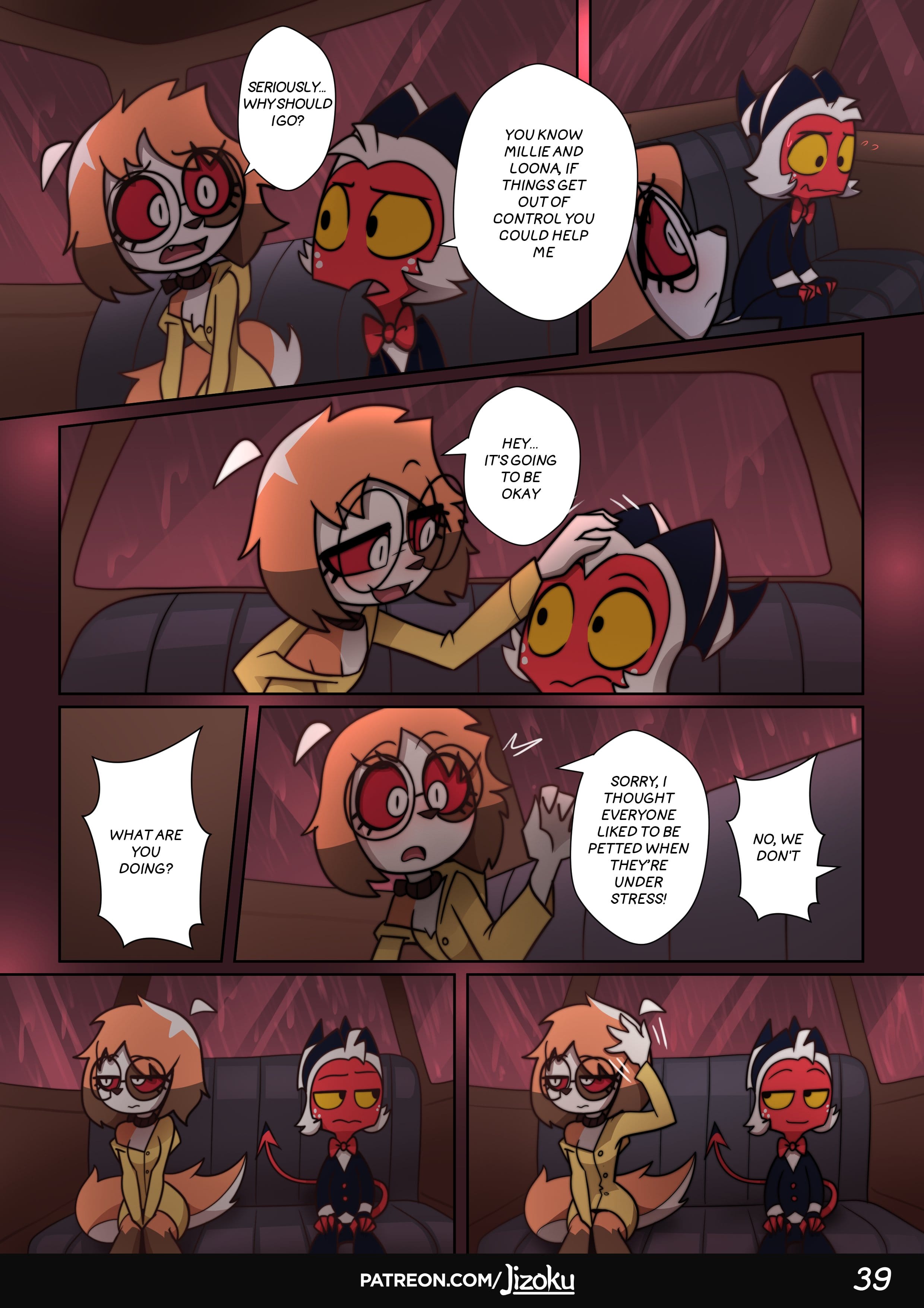 A Night With Loona (Helluva Boss) [Jizoku] 2 . A Night With Loona - Chapter 2 (Helluva Boss) [Jizoku] – page 40