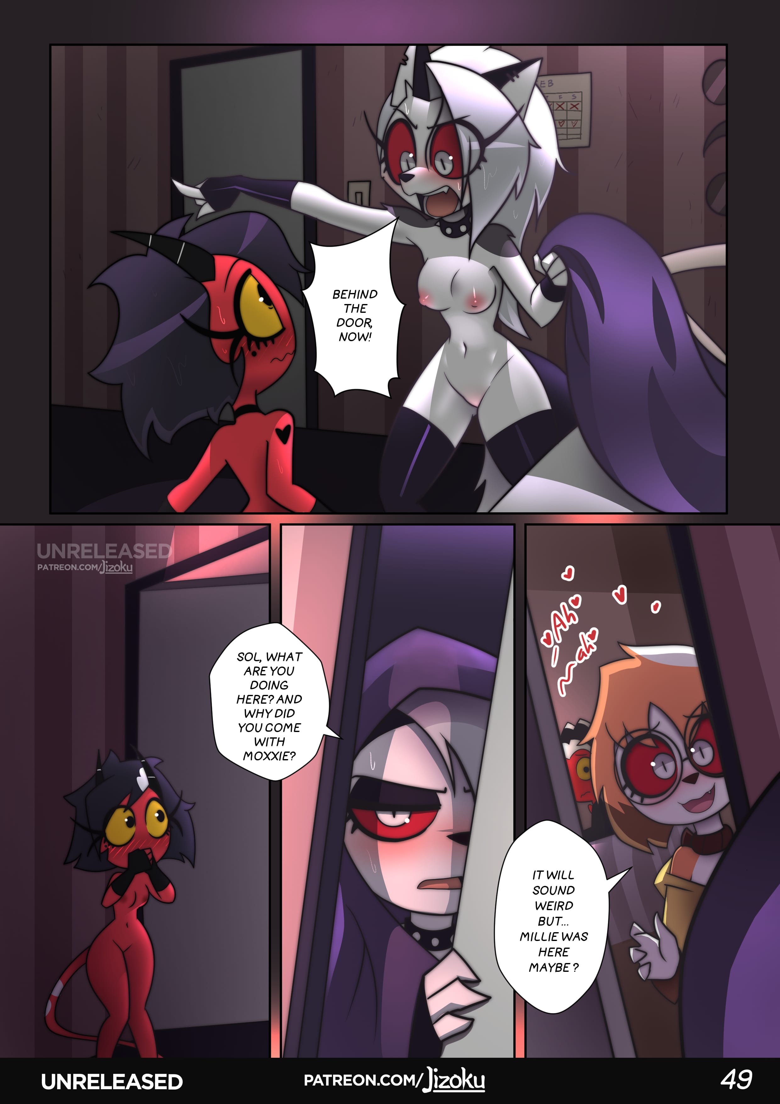 A Night With Loona (Helluva Boss) [Jizoku] 2 . A Night With Loona - Chapter 2 (Helluva Boss) [Jizoku] – page 50