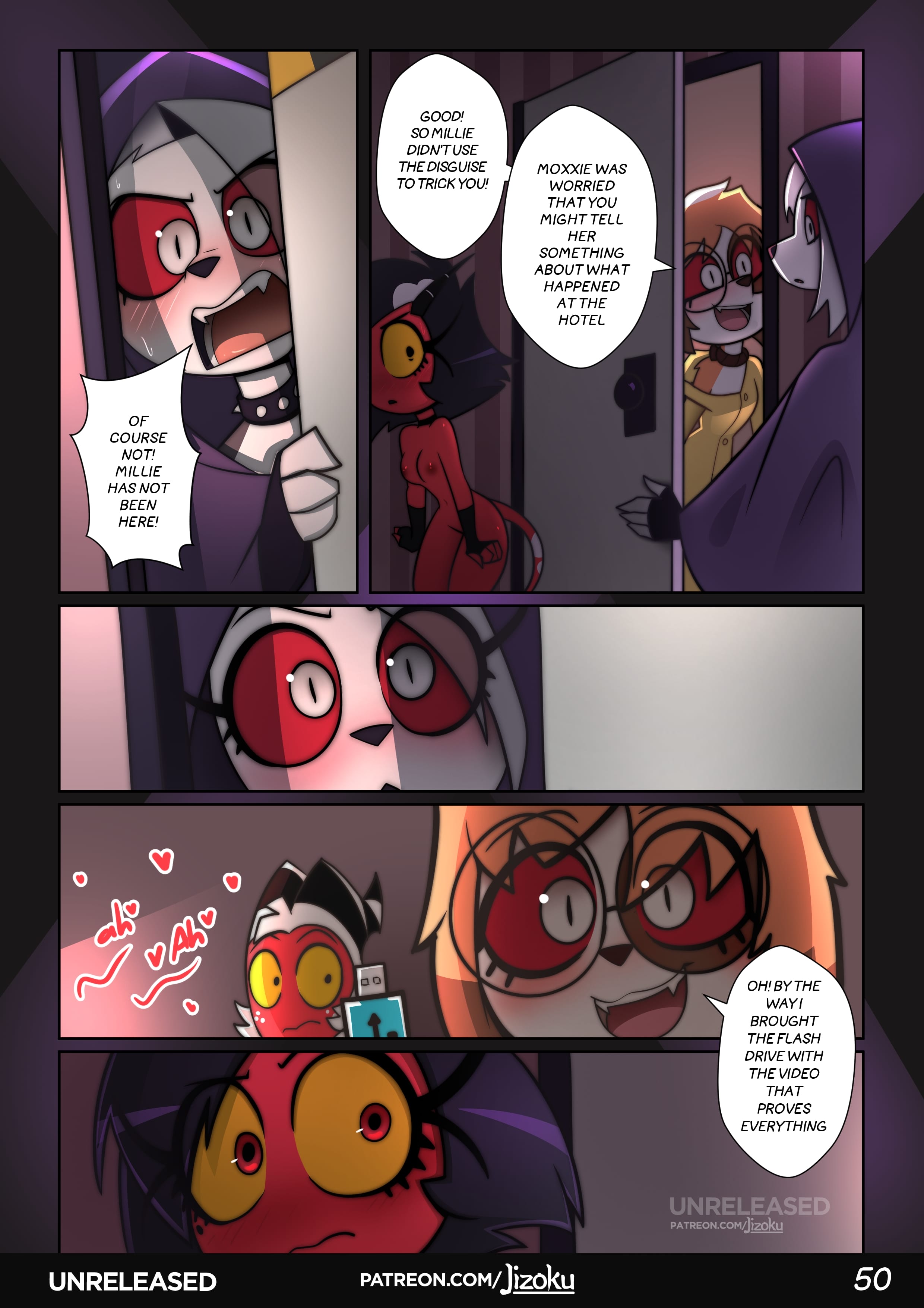A Night With Loona (Helluva Boss) [Jizoku] 2 . A Night With Loona - Chapter 2 (Helluva Boss) [Jizoku] – page 51