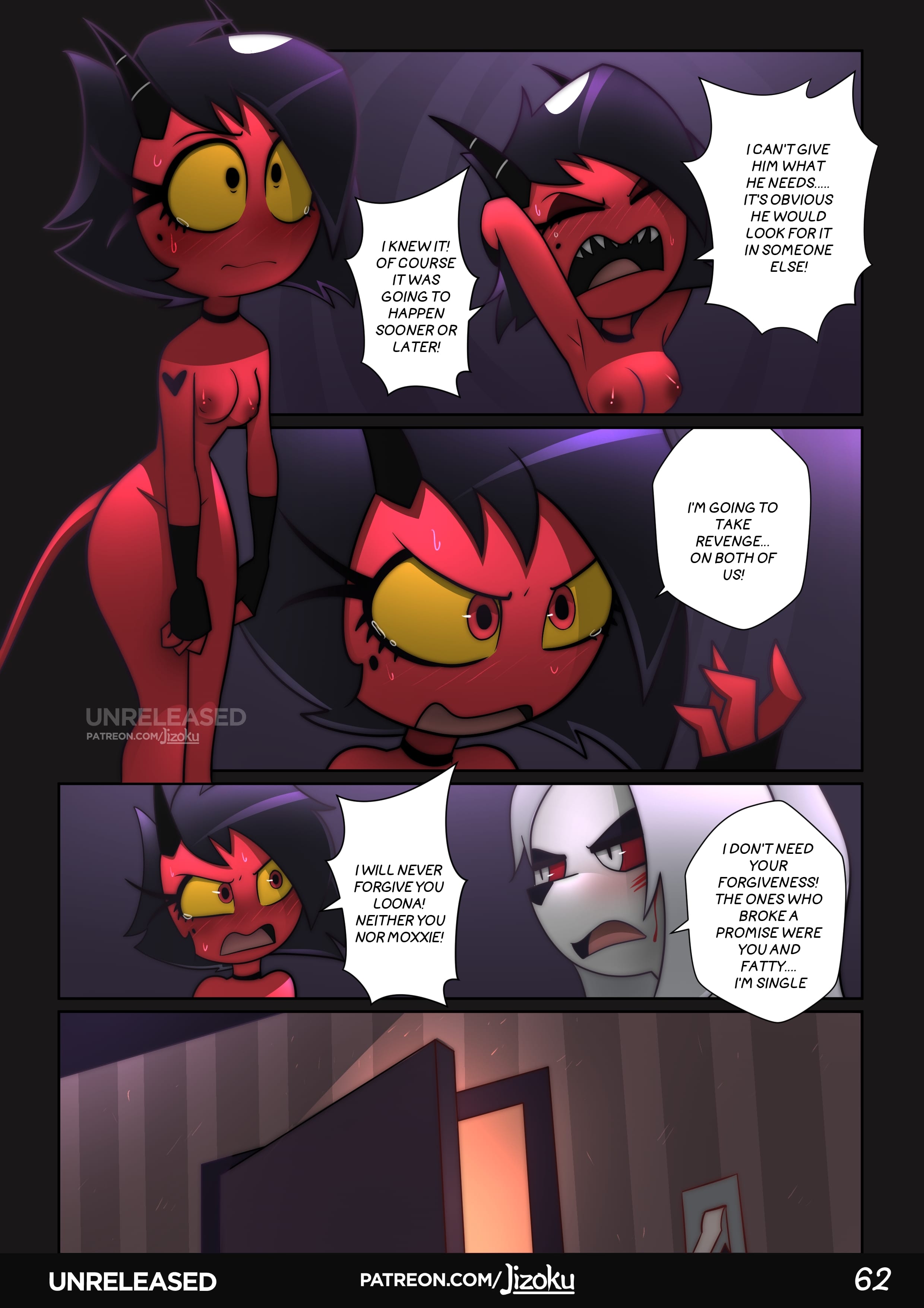 A Night With Loona (Helluva Boss) [Jizoku] 2 . A Night With Loona - Chapter 2 (Helluva Boss) [Jizoku] – page 63