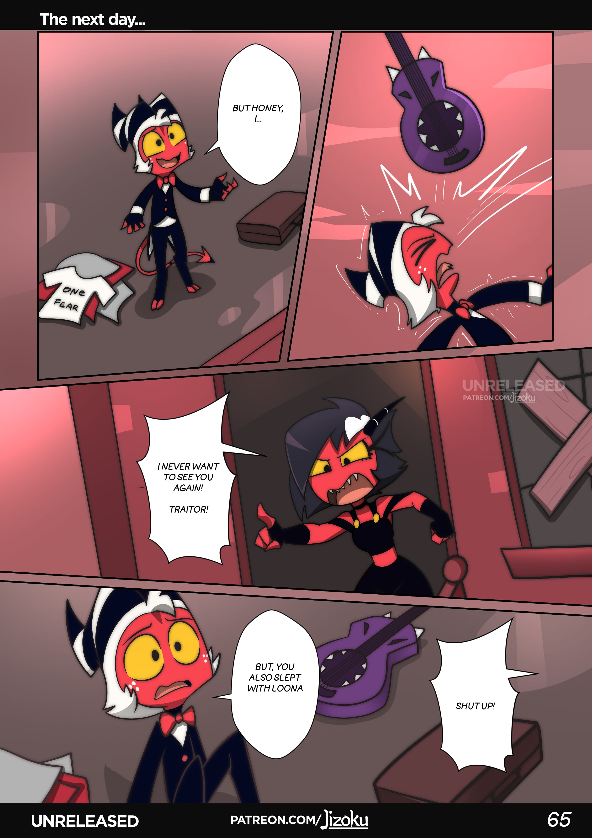 A Night With Loona (Helluva Boss) [Jizoku] 2 . A Night With Loona - Chapter 2 (Helluva Boss) [Jizoku] – page 66