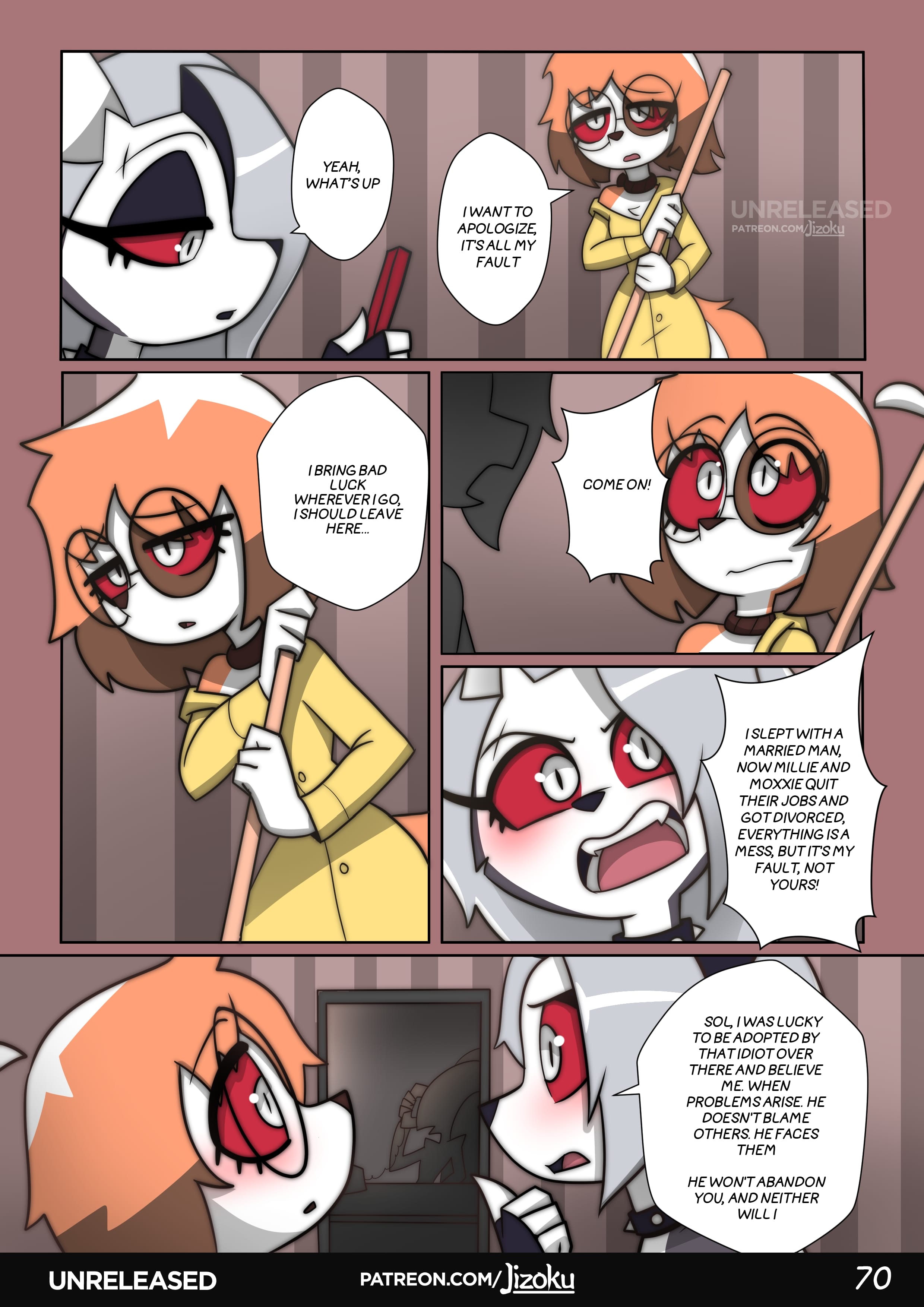 A Night With Loona (Helluva Boss) [Jizoku] 2 . A Night With Loona - Chapter 2 (Helluva Boss) [Jizoku] – page 71