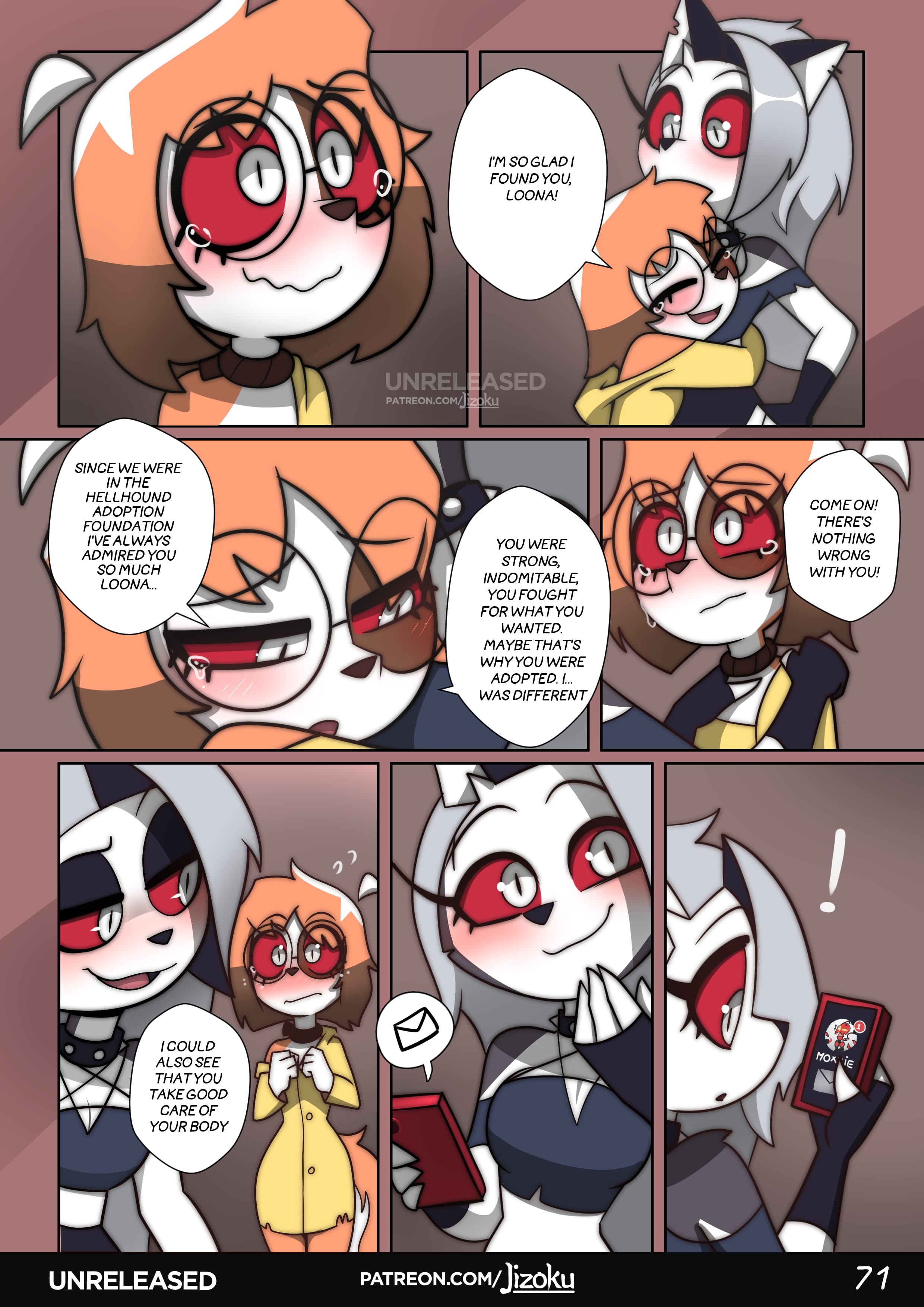 A Night With Loona (Helluva Boss) [Jizoku] 2 . A Night With Loona - Chapter 2 (Helluva Boss) [Jizoku] – page 72
