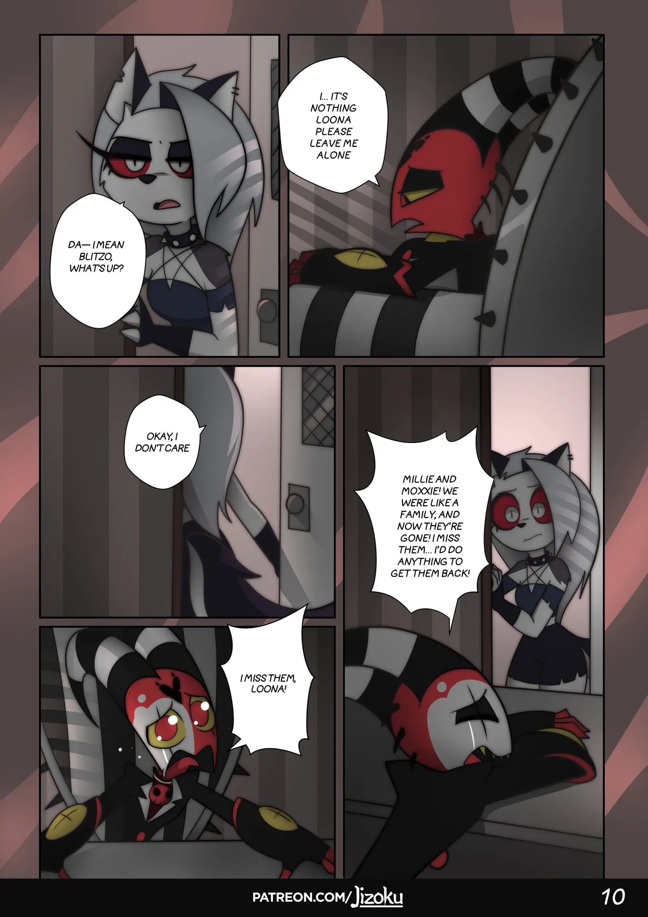 A Night With Loona (Helluva Boss) [Jizoku] 3 . A Night With Loona - Chapter 3 (Helluva Boss) [Jizoku] – page 11