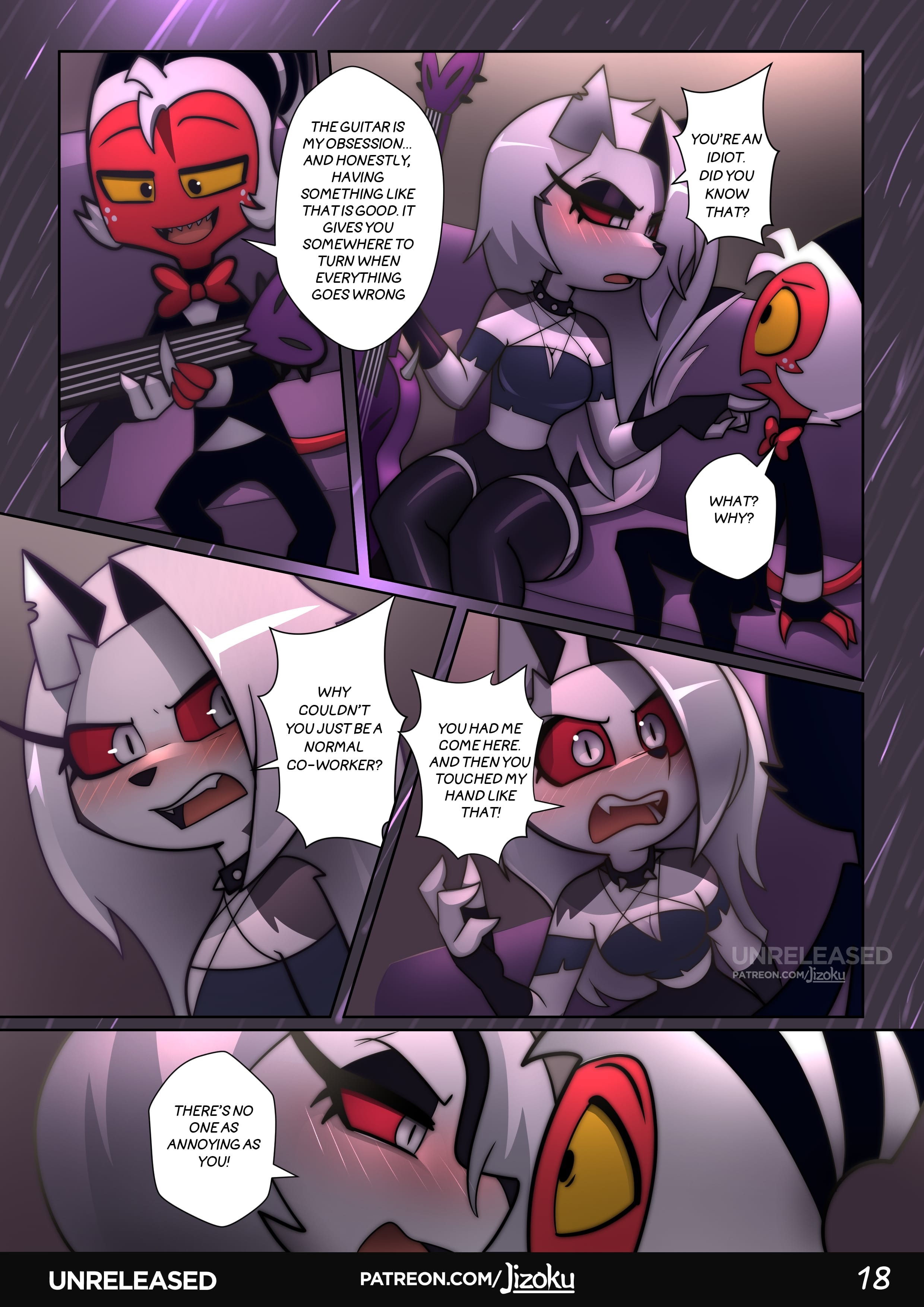 A Night With Loona (Helluva Boss) [Jizoku] 3 . A Night With Loona - Chapter 3 (Helluva Boss) [Jizoku] – page 19