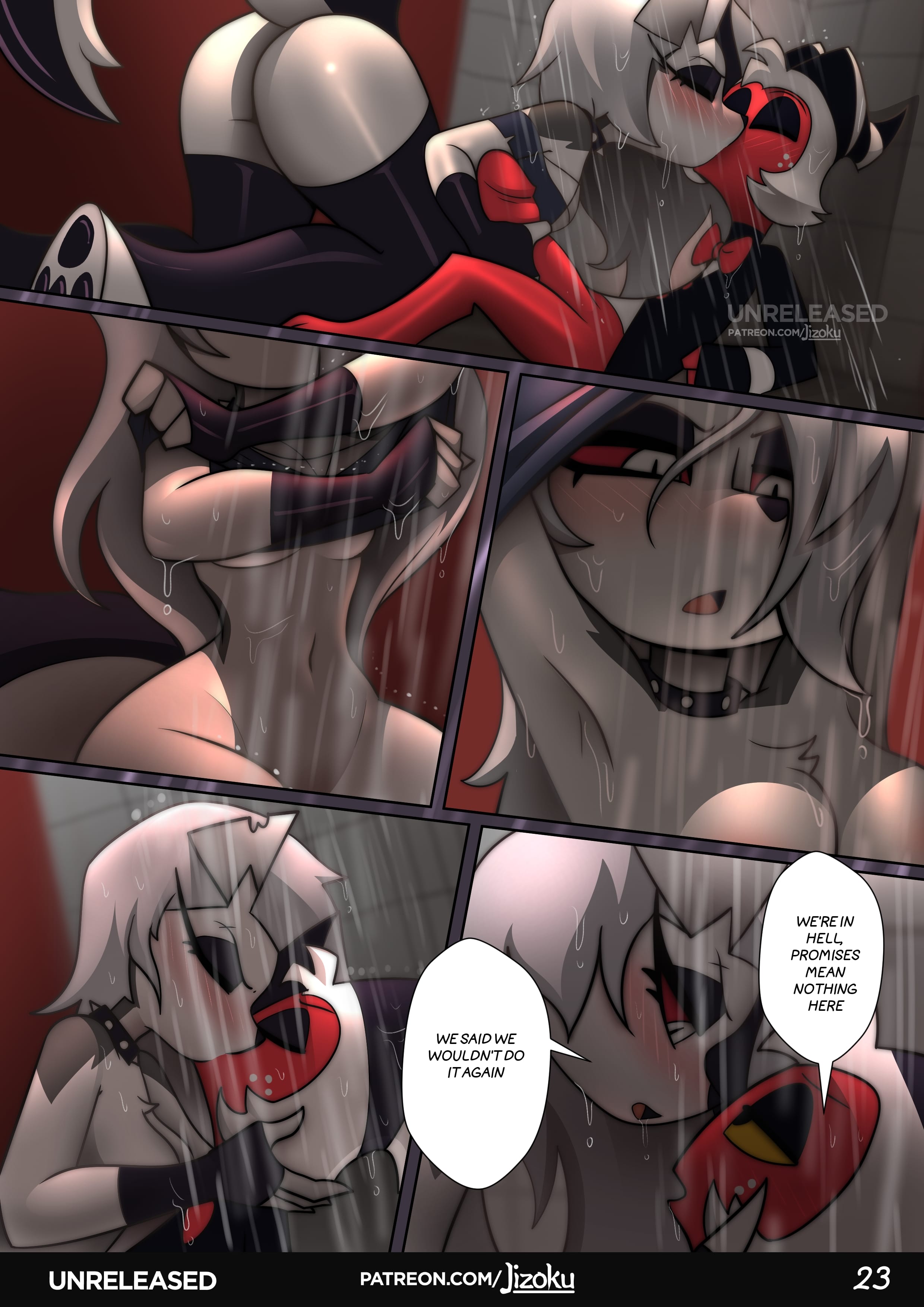 A Night With Loona (Helluva Boss) [Jizoku] 3 . A Night With Loona - Chapter 3 (Helluva Boss) [Jizoku] – page 24