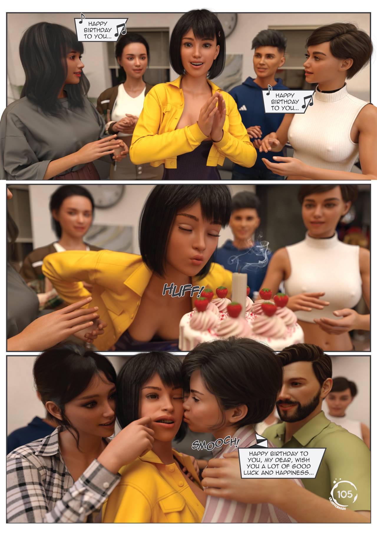 Between Affection And Intimacy [Crispy Cheese] 3 . Between Affection And Intimacy - Chapter 3 - LQ TAGGED [Crispy Cheese] – page 124