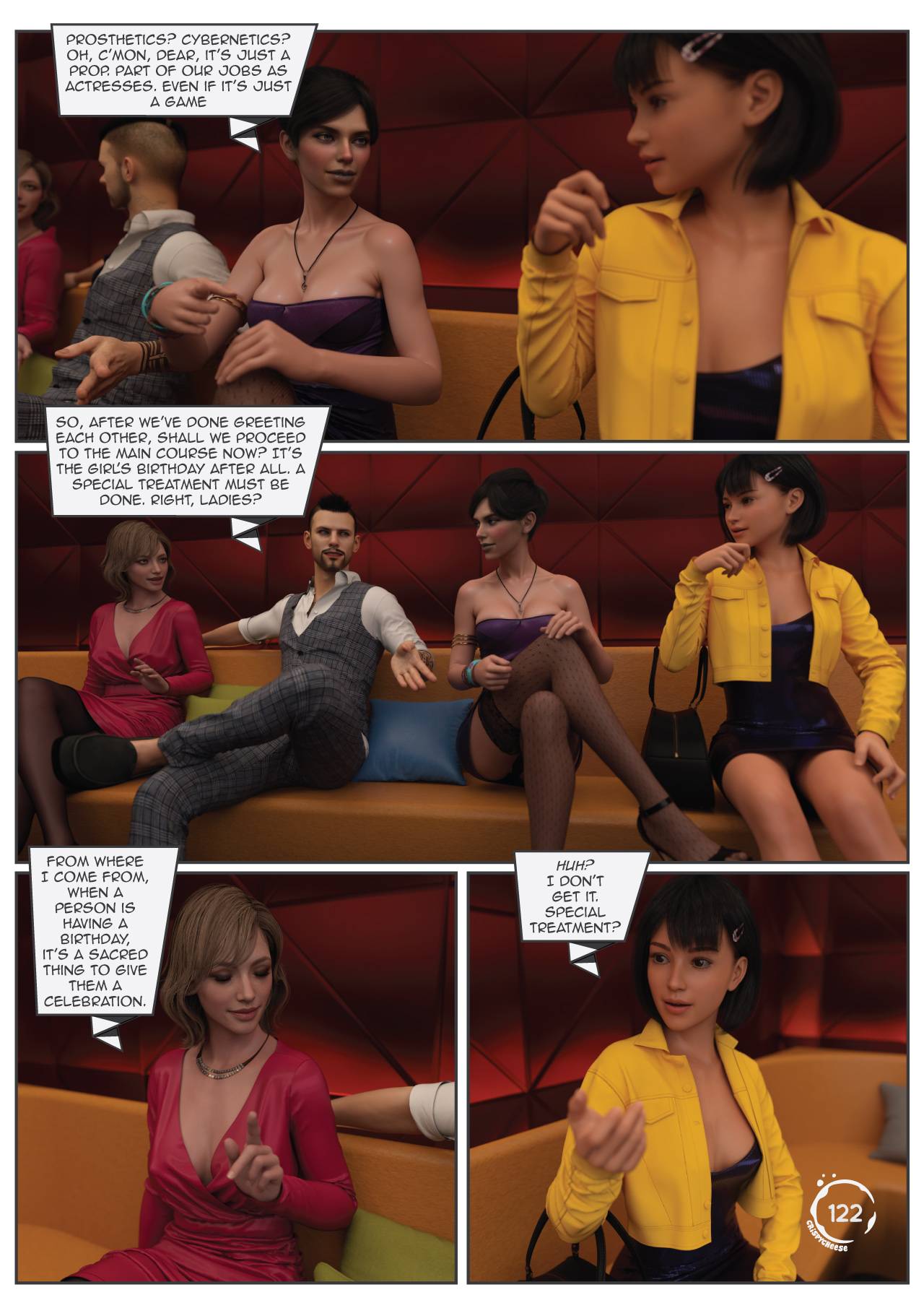 Between Affection And Intimacy [Crispy Cheese] 3 . Between Affection And Intimacy - Chapter 3 - LQ TAGGED [Crispy Cheese] – page 141