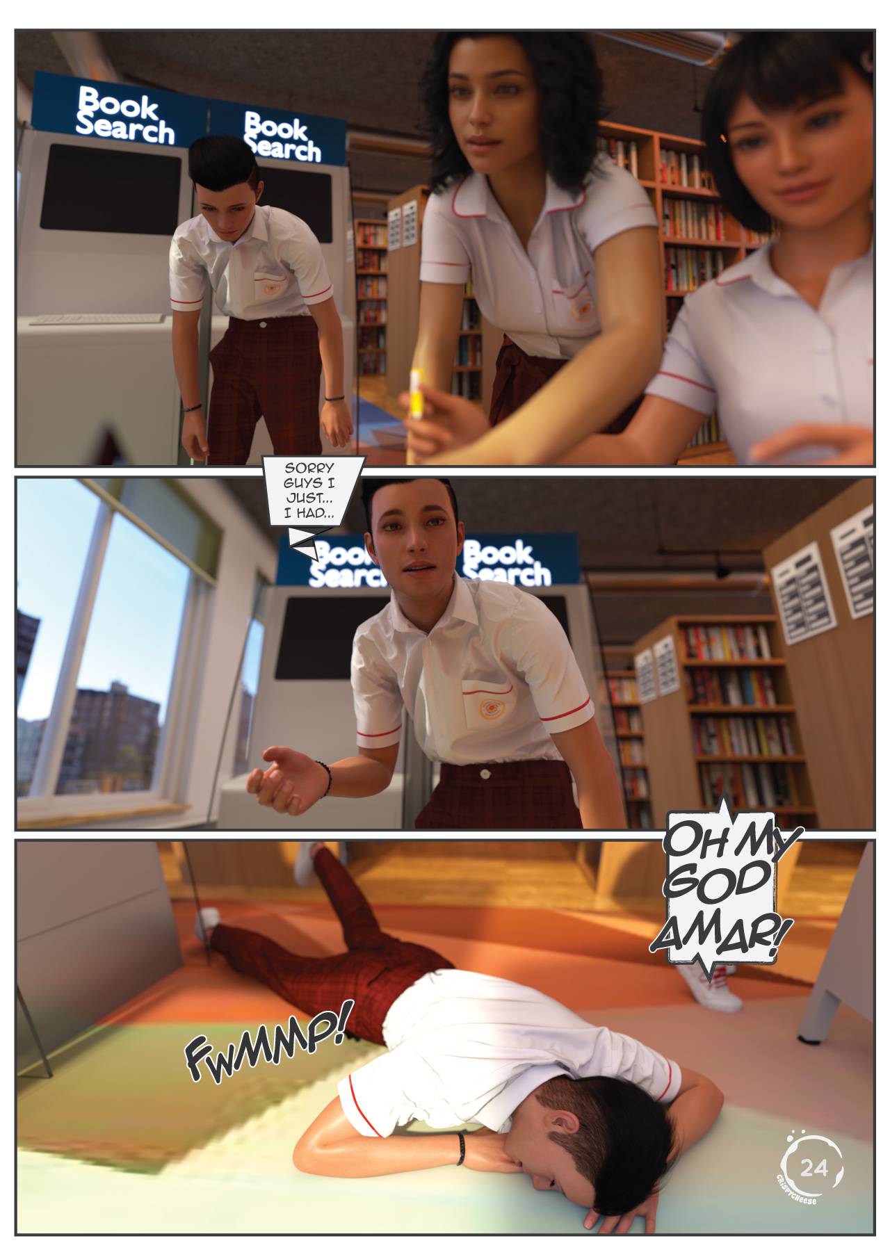 Between Affection And Intimacy [Crispy Cheese] 3 . Between Affection And Intimacy - Chapter 3 - LQ TAGGED [Crispy Cheese] – page 25