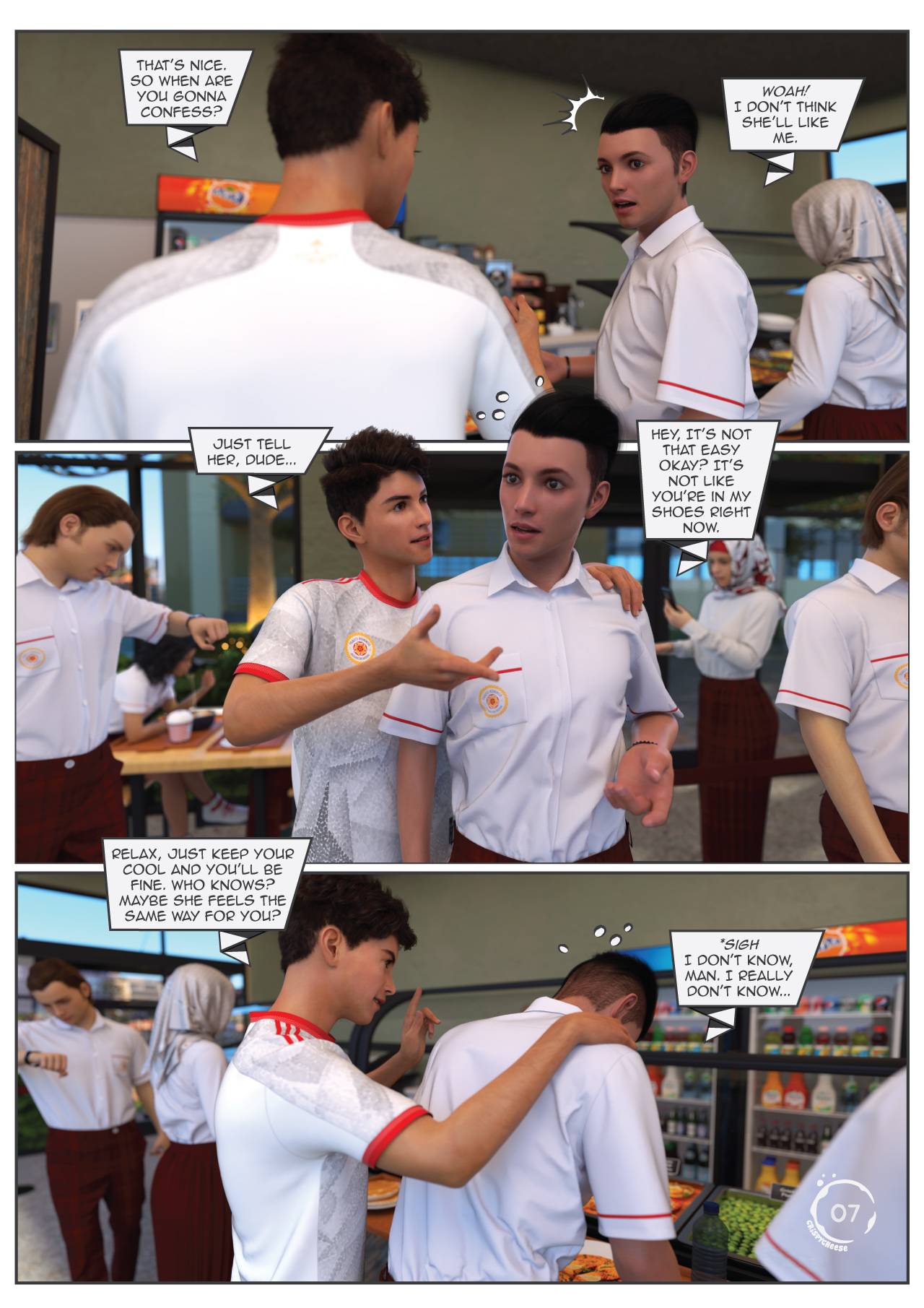 Between Affection And Intimacy [Crispy Cheese] 3 . Between Affection And Intimacy - Chapter 3 - LQ TAGGED [Crispy Cheese] – page 8