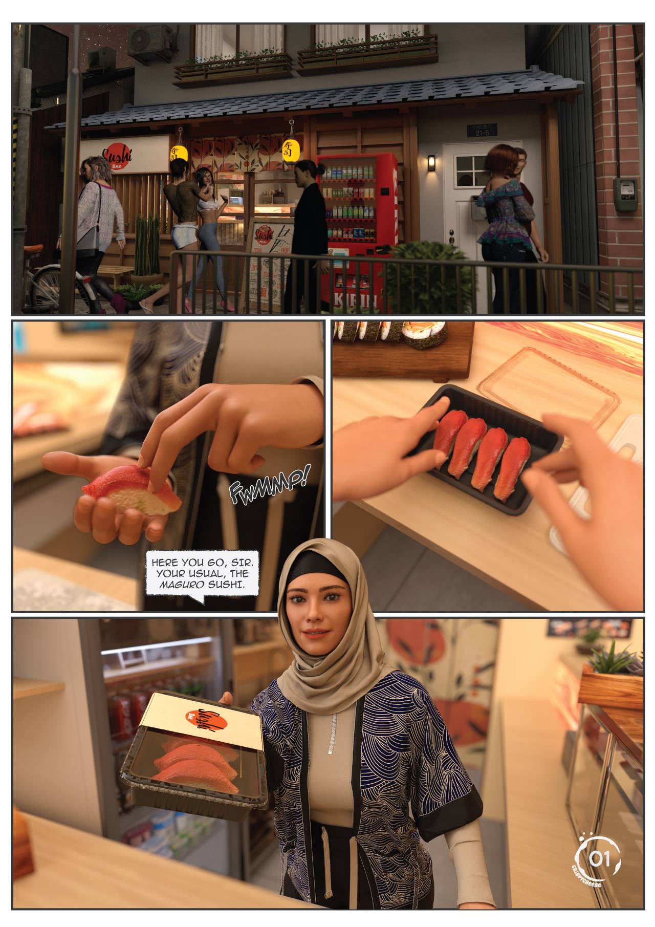 Between Affection And Intimacy [Crispy Cheese] 1 . Between Affection And Intimacy - Chapter 1 [Crispy Cheese] – page 2