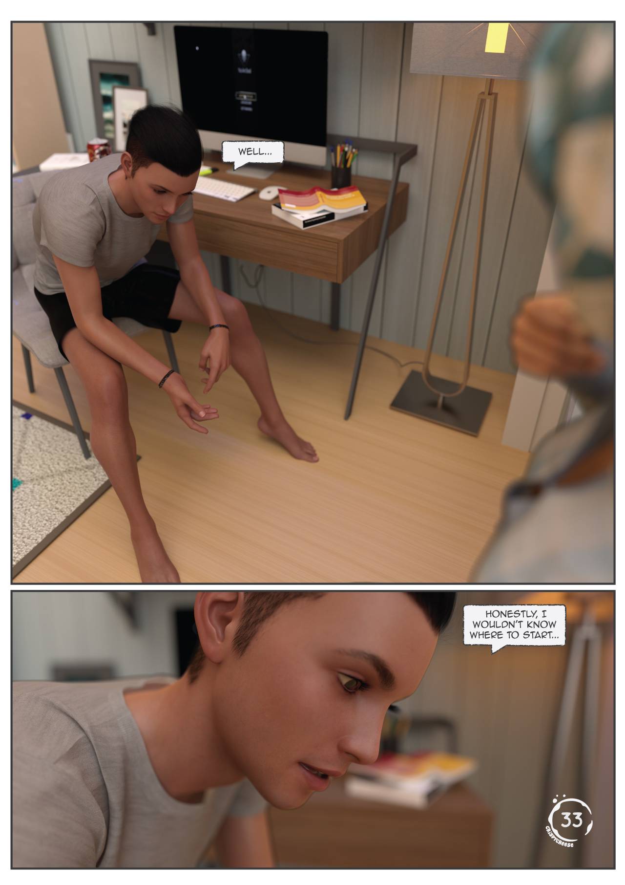 Between Affection And Intimacy [Crispy Cheese] 1 . Between Affection And Intimacy - Chapter 1 [Crispy Cheese] – page 34
