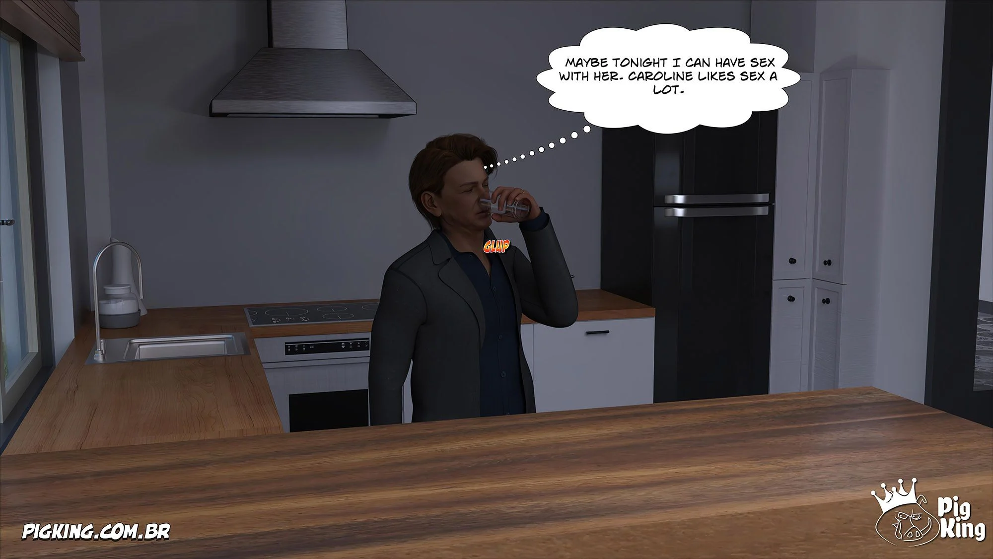 Caroline [CrazyDad3D] 4 . Caroline - Chapter 4 [CrazyDad3D] – page 74