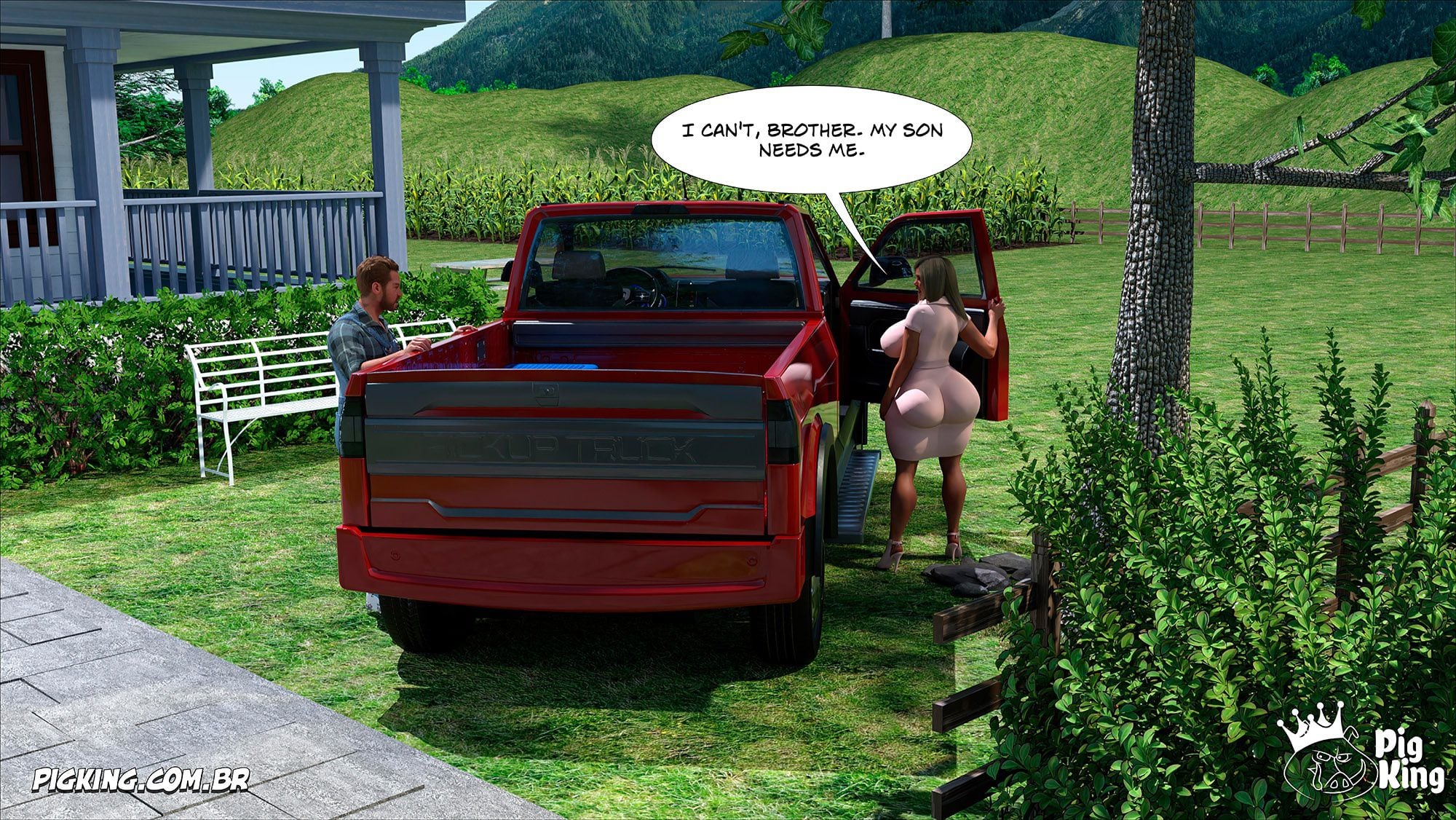 Caroline [CrazyDad3D] 1 . Caroline - Chapter 1 [CrazyDad3D] – page 55