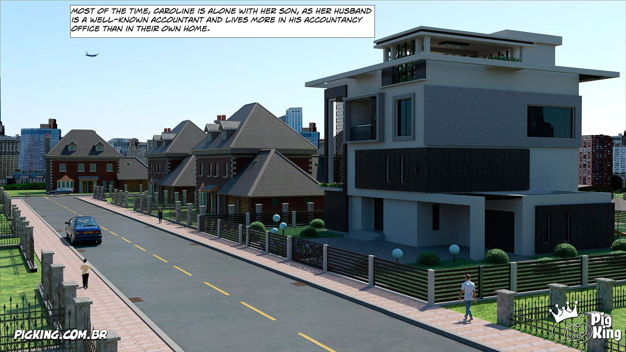 Caroline [CrazyDad3D] 1 . Caroline - Chapter 1 [CrazyDad3D] – page 81