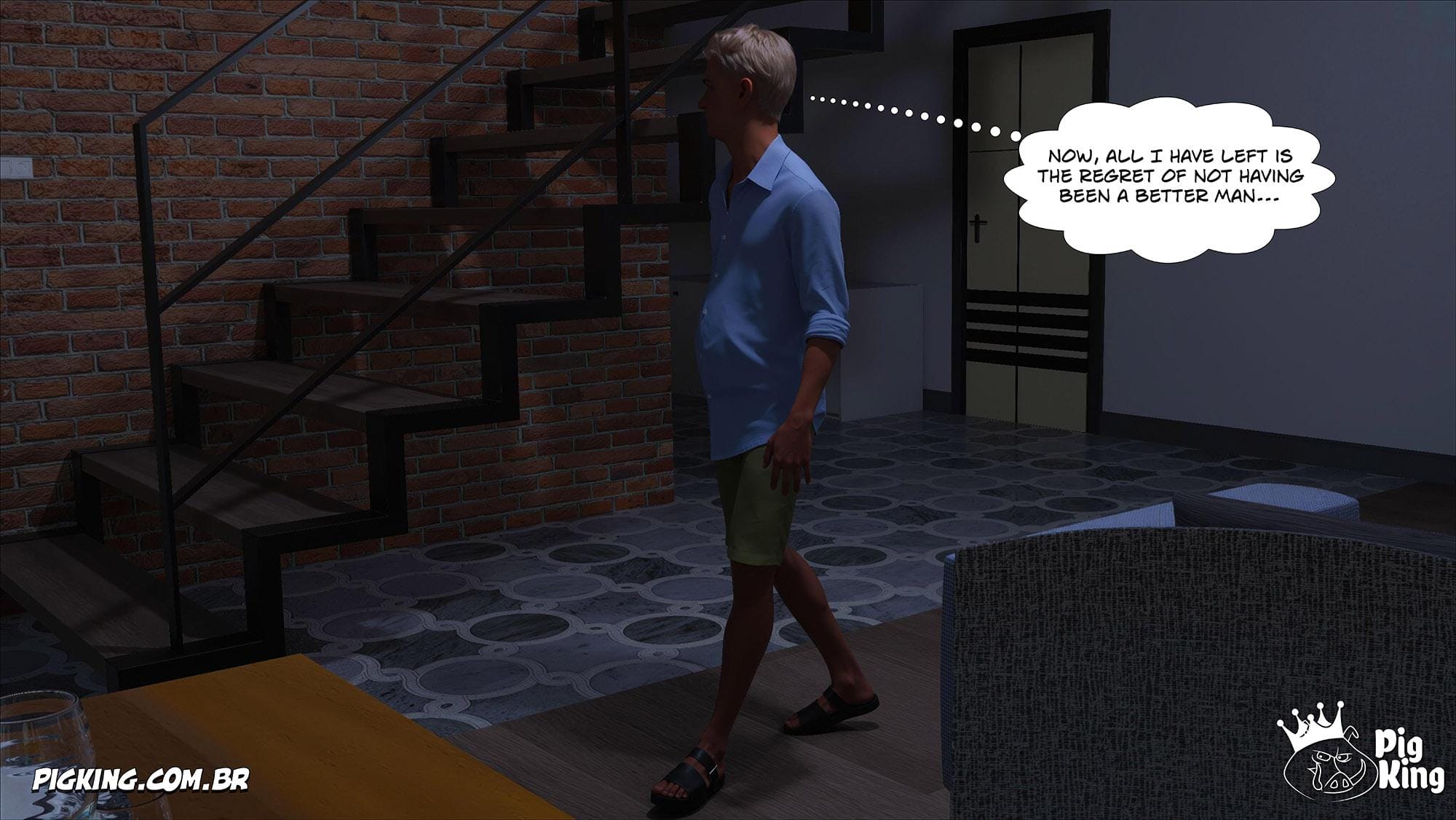 Caroline [CrazyDad3D] 21 . Caroline - Chapter 21 [CrazyDad3D] – page 84