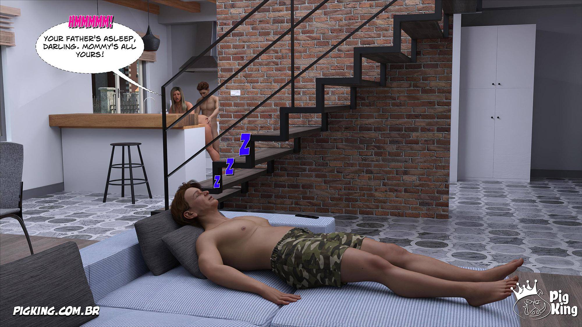 Caroline [CrazyDad3D] 6 . Caroline - Chapter 6 [CrazyDad3D] – page 54