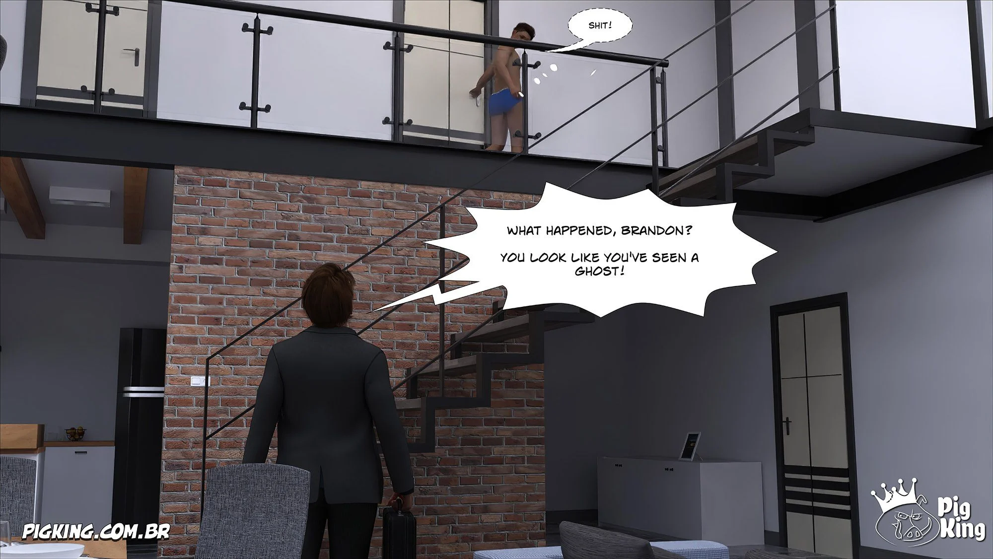 Caroline [CrazyDad3D] 3 . Caroline - Chapter 3 [CrazyDad3D] – page 12