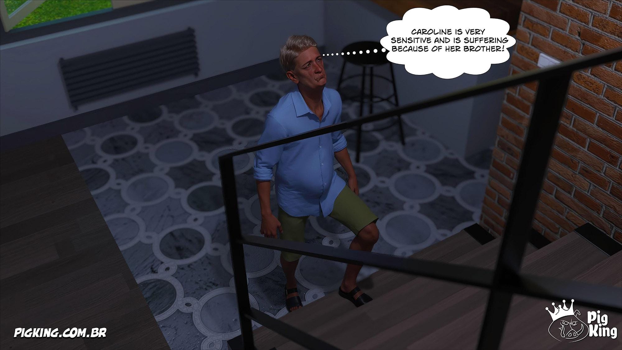 Caroline [CrazyDad3D] 22 . Caroline - Chapter 22 [CrazyDad3D] – page 45