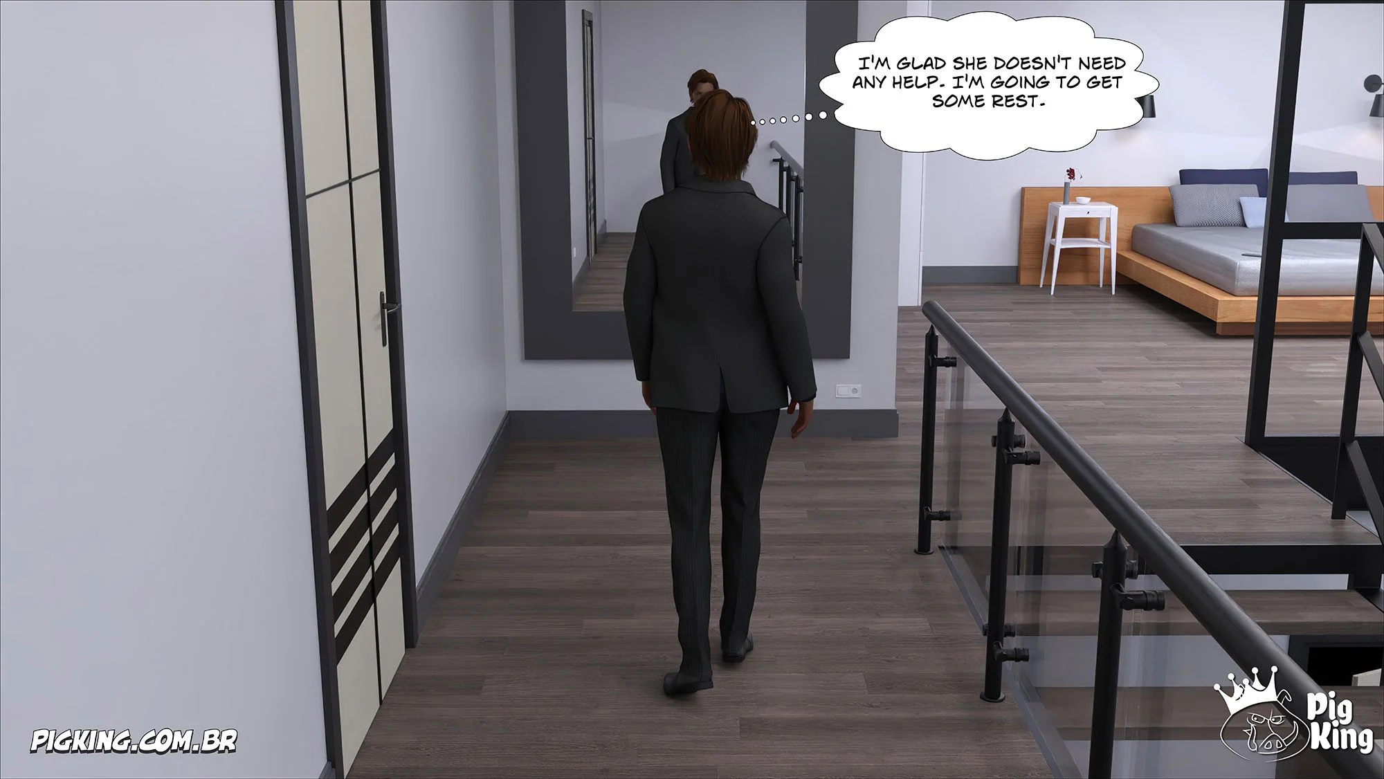 Caroline [CrazyDad3D] 5 . Caroline - Chapter 5 [CrazyDad3D] – page 9