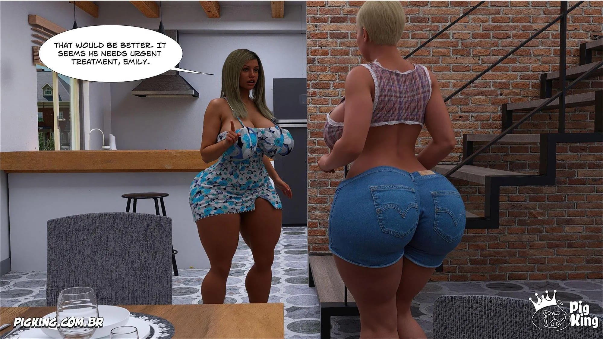 Caroline [CrazyDad3D] 18 . Caroline - Chapter 18 [CrazyDad3D] – page 3