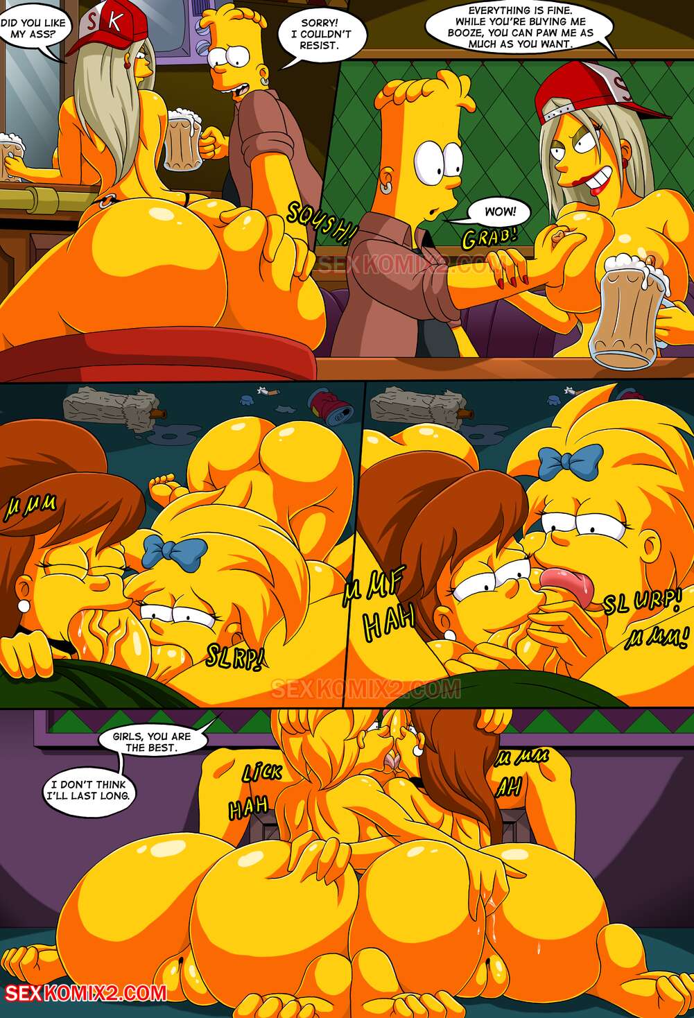 Adventures of Anastasia - Meet me Springfield (The Simpsons) [SexKomix] 2 . Adventures of Anastasia - Meet me Springfield - Chapter 2 (The Simpsons) [SexKomix] – page 8