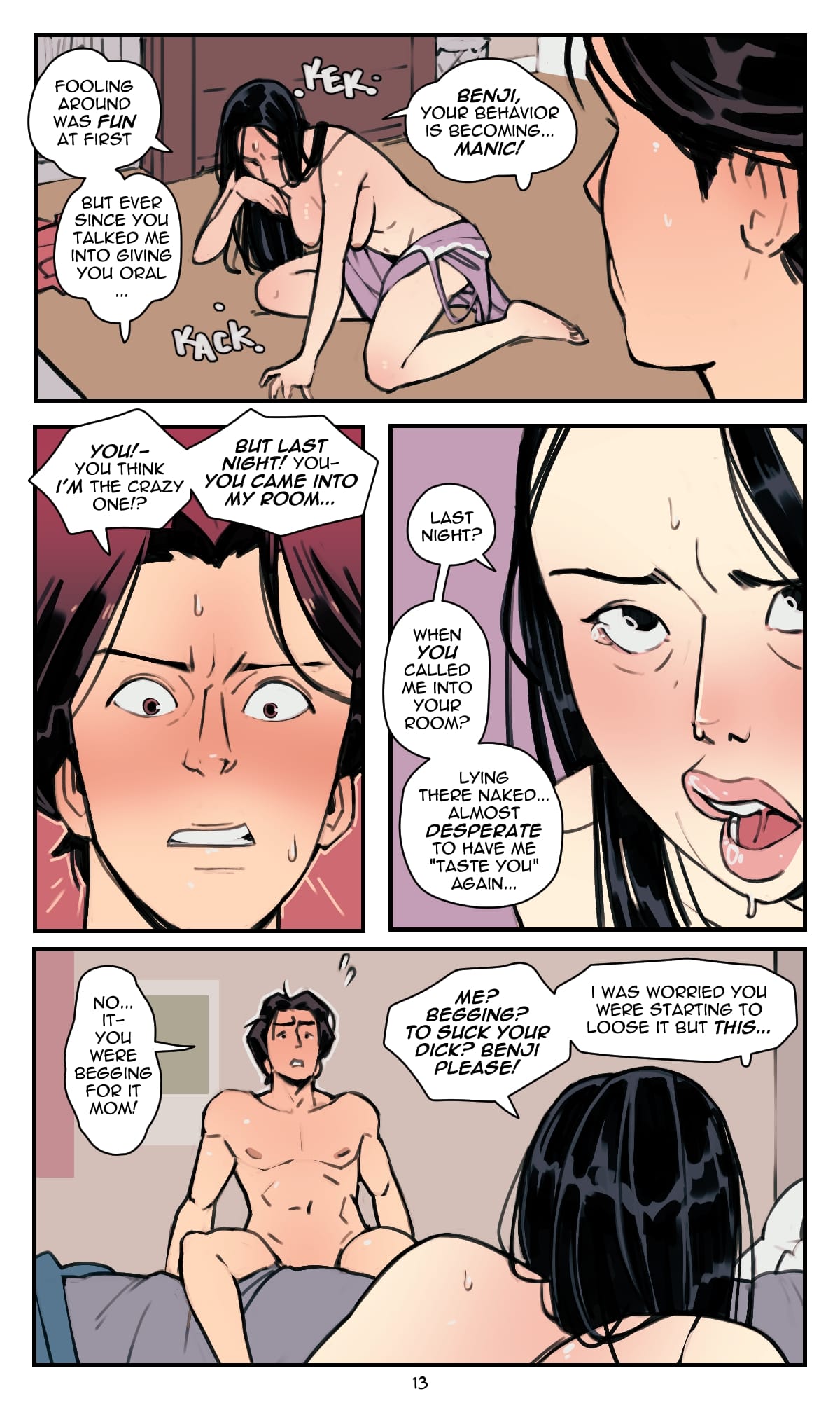 My Manic Mother Audio Porn Comic [NotEnoughMilk] 1 . My Manic Mother - Chapter 1 [NotEnoughMilk] – page 15