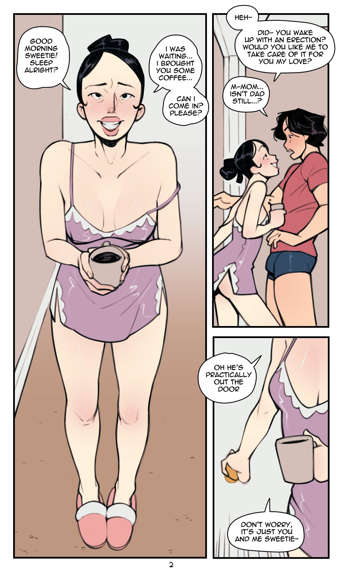 My Manic Mother Audio Porn Comic [NotEnoughMilk] 1 . My Manic Mother - Chapter 1 [NotEnoughMilk] – page 4