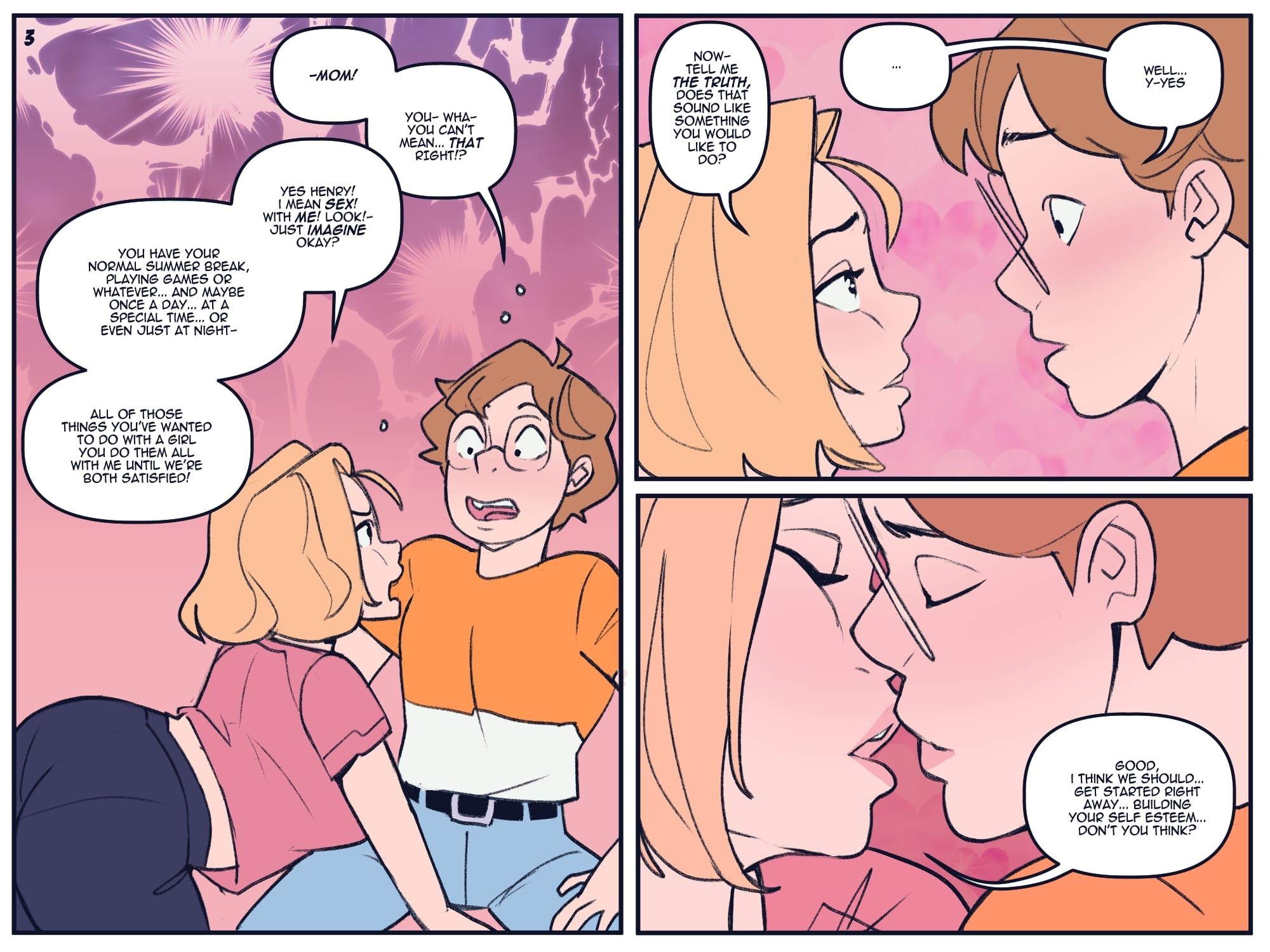 Summer Ache [NotEnoughMilk] 1 . Summer Ache - Chapter 1 [NotEnoughMilk] – page 3