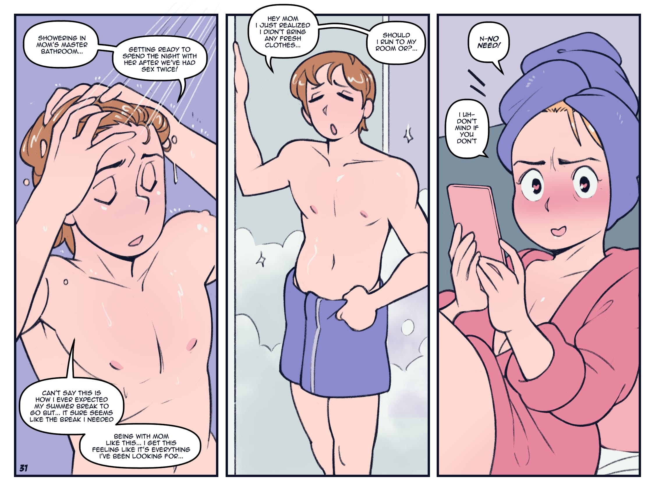 Summer Ache [NotEnoughMilk] 1 . Summer Ache - Chapter 1 [NotEnoughMilk] – page 32