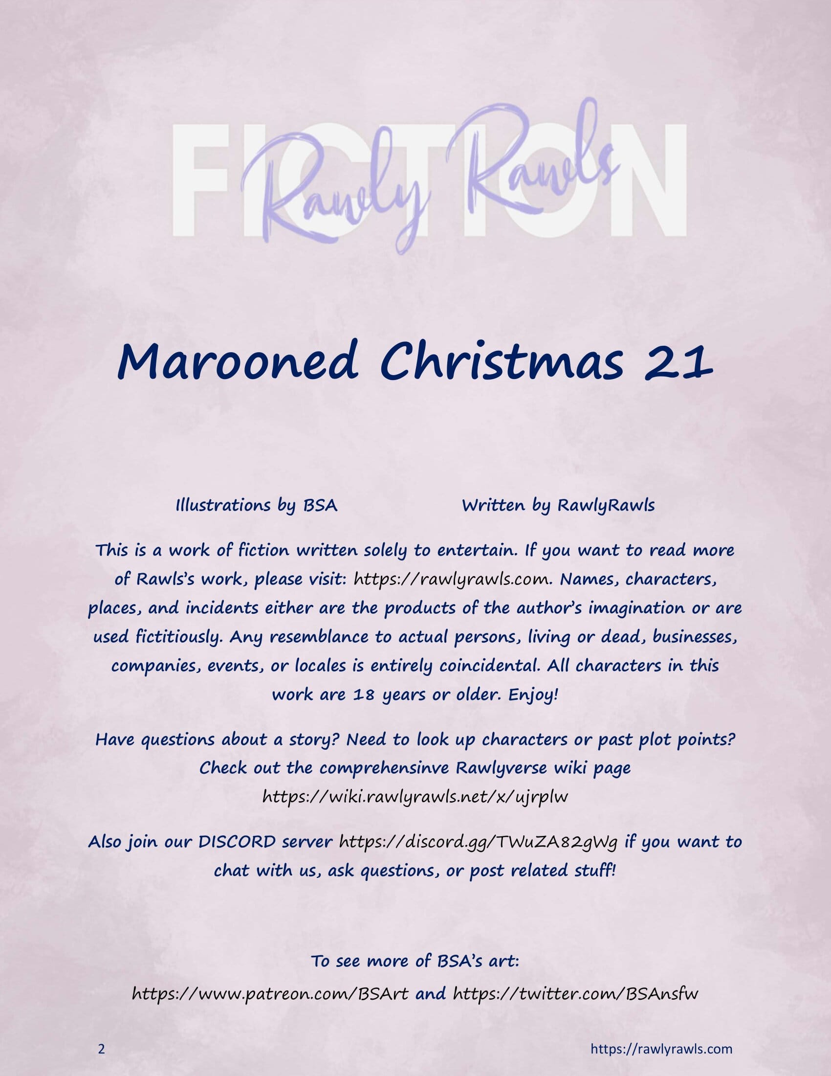 Marooned Christmas [BSA , Rawly Rawls] 21 . Marooned Christmas - Chapter 21 [BSA , Rawly Rawls] – page 2