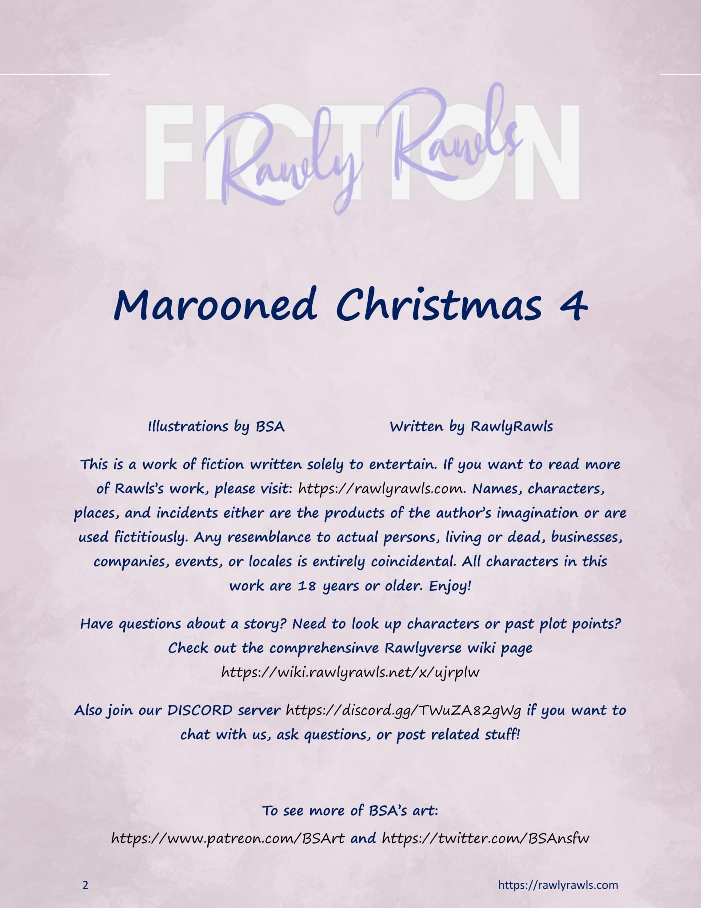 Marooned Christmas [BSA , Rawly Rawls] 4 . Marooned Christmas - Chapter 4 [BSA , Rawly Rawls] – page 2