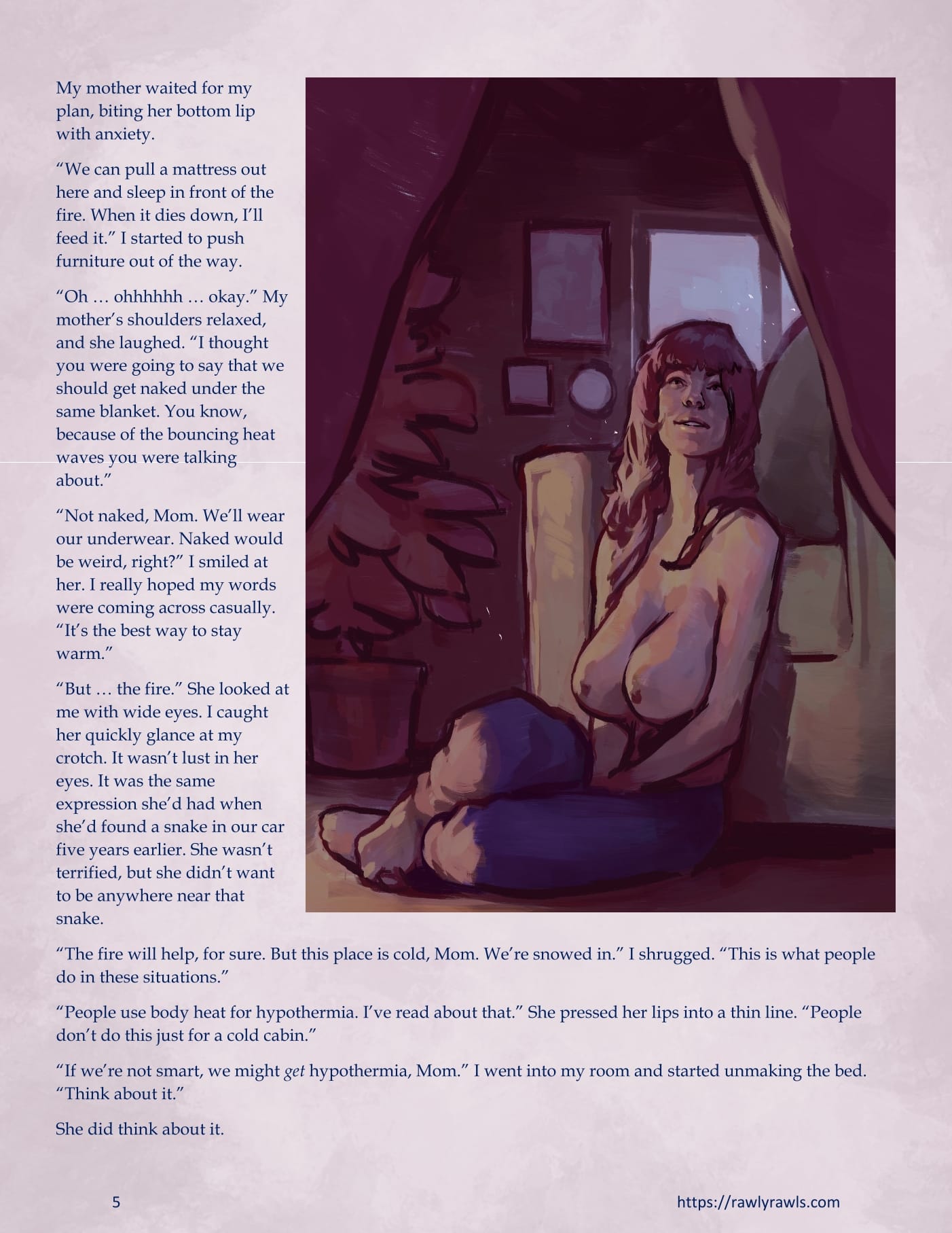 Marooned Christmas [BSA , Rawly Rawls] 4 . Marooned Christmas - Chapter 4 [BSA , Rawly Rawls] – page 5